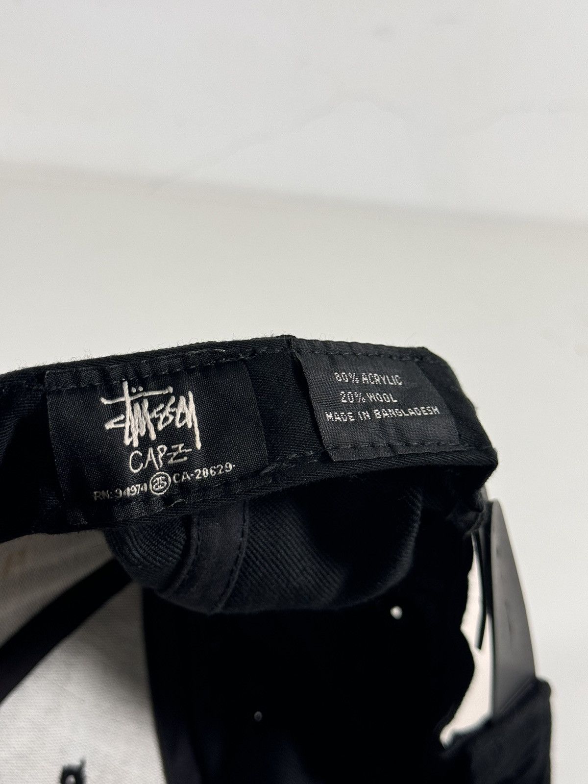 Stussy Stussy Spell Out Big Logo Snapback Size ONE SIZE - 4 Thumbnail