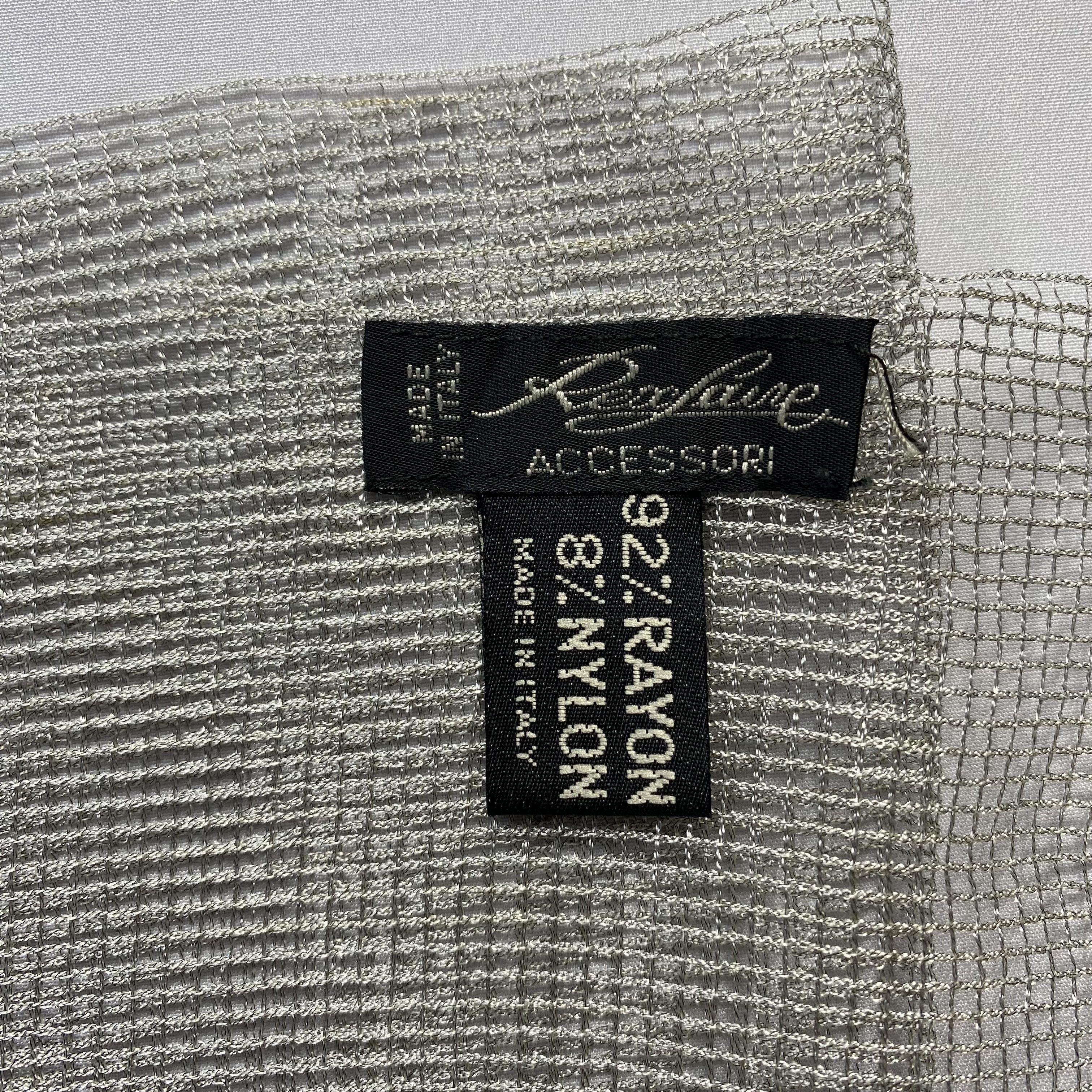 Japanese Brand × Vintage Vintage Net Scarf SS024 Size ONE SIZE - 7 Thumbnail