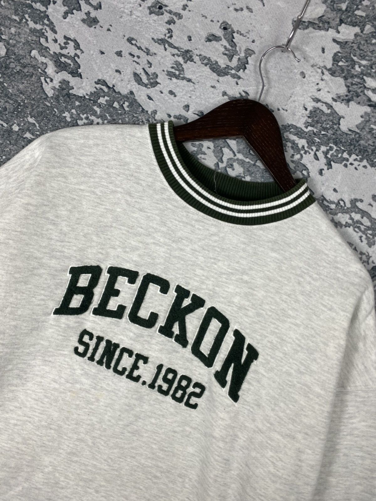 Japanese Brand Vintage Beckon Baggy Sweatshirts Size US L / EU 52-54 / 3 - 2 Thumbnail
