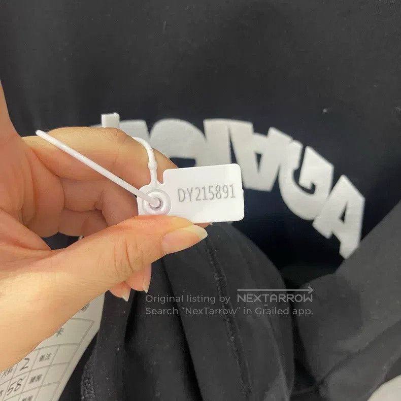 Balenciaga Inverted logo letter embroidery short-sleeve