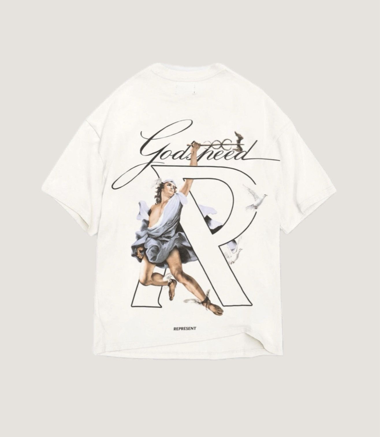 Represent Clo. REPRESENT ‘Hermes White’ T-shirt Size US M / EU 48-50 / 2 - 7 Thumbnail