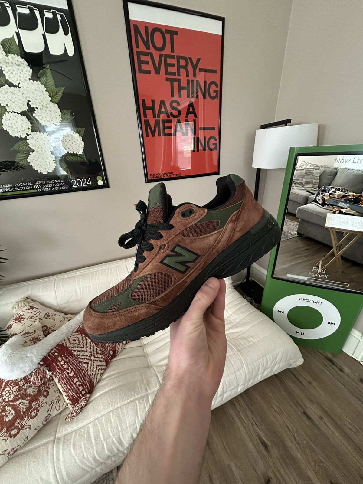 Aime Leon Dore × New Balance Aime Leon Dore Beef & Broccoli New Balance 993 Size US 10 / EU 43 - 2 Thumbnail