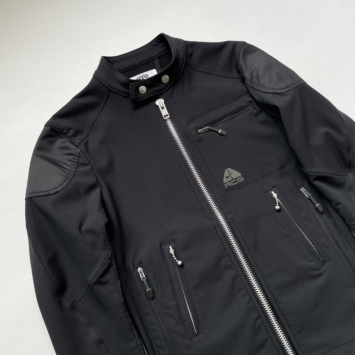 Comme des Garcons A/W 08 Reworked Nike ACG Biker Jacket Size S / US 4 / IT 40 - 9 Thumbnail