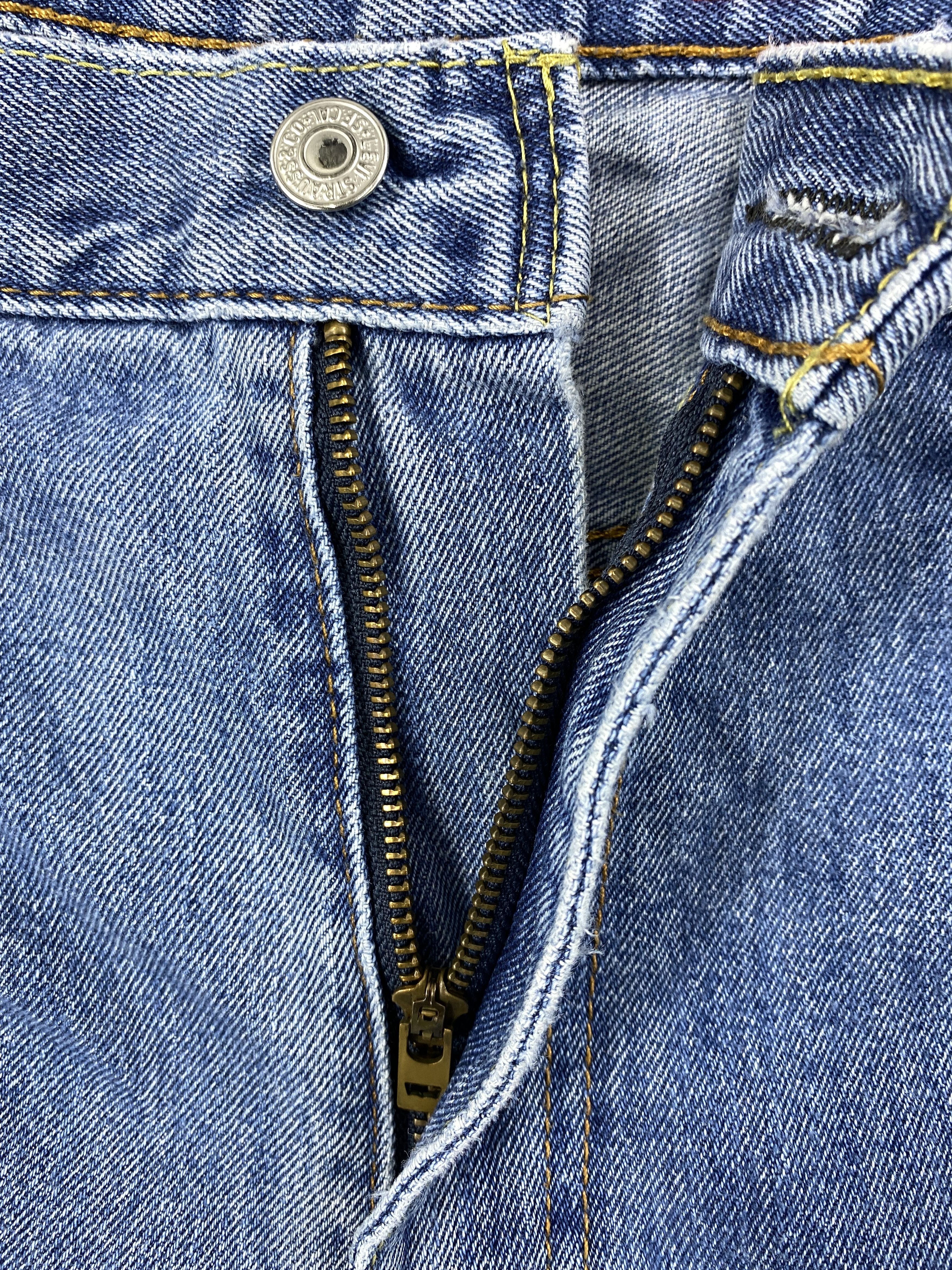 Levi's Blue Levi's 550 Jeans 38x30.5 Denim -JN1488 Size US 34 / EU 50 - 6 Thumbnail