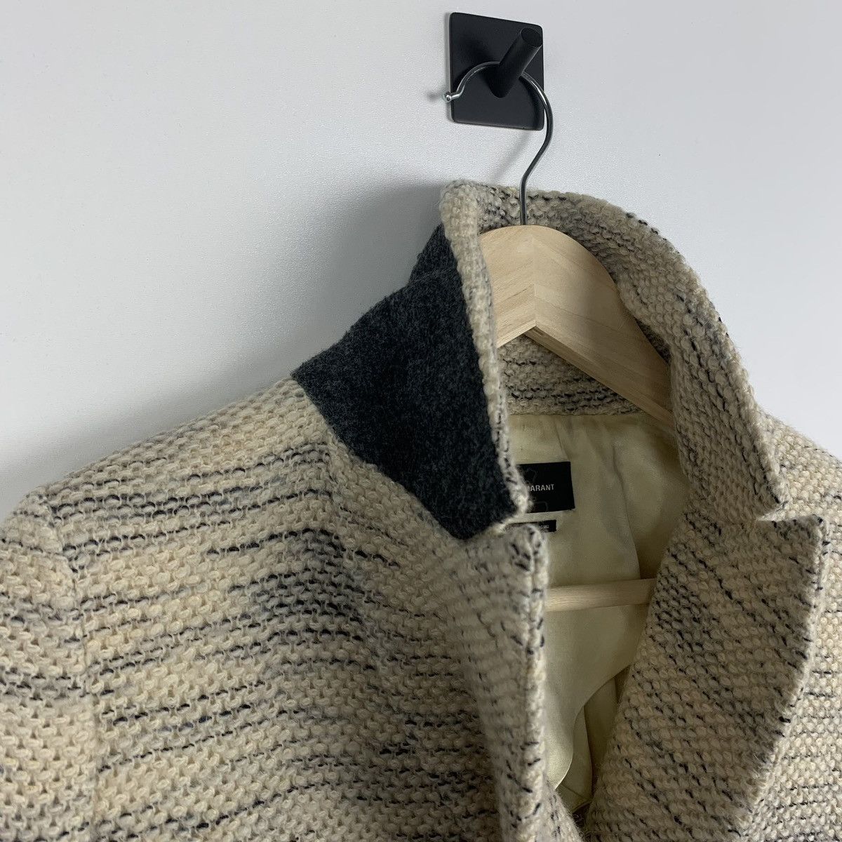 Isabel Marant Isabel Marant Textured Knit Blazer Jacket Size 36 Cream Size XS / US 0-2 / IT 36-38 - 10 Thumbnail