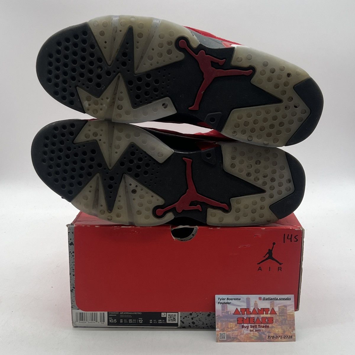 Jordan Brand Air Jordan 6 toro bravo Size US 10.5 / EU 43-44 - 8 Thumbnail