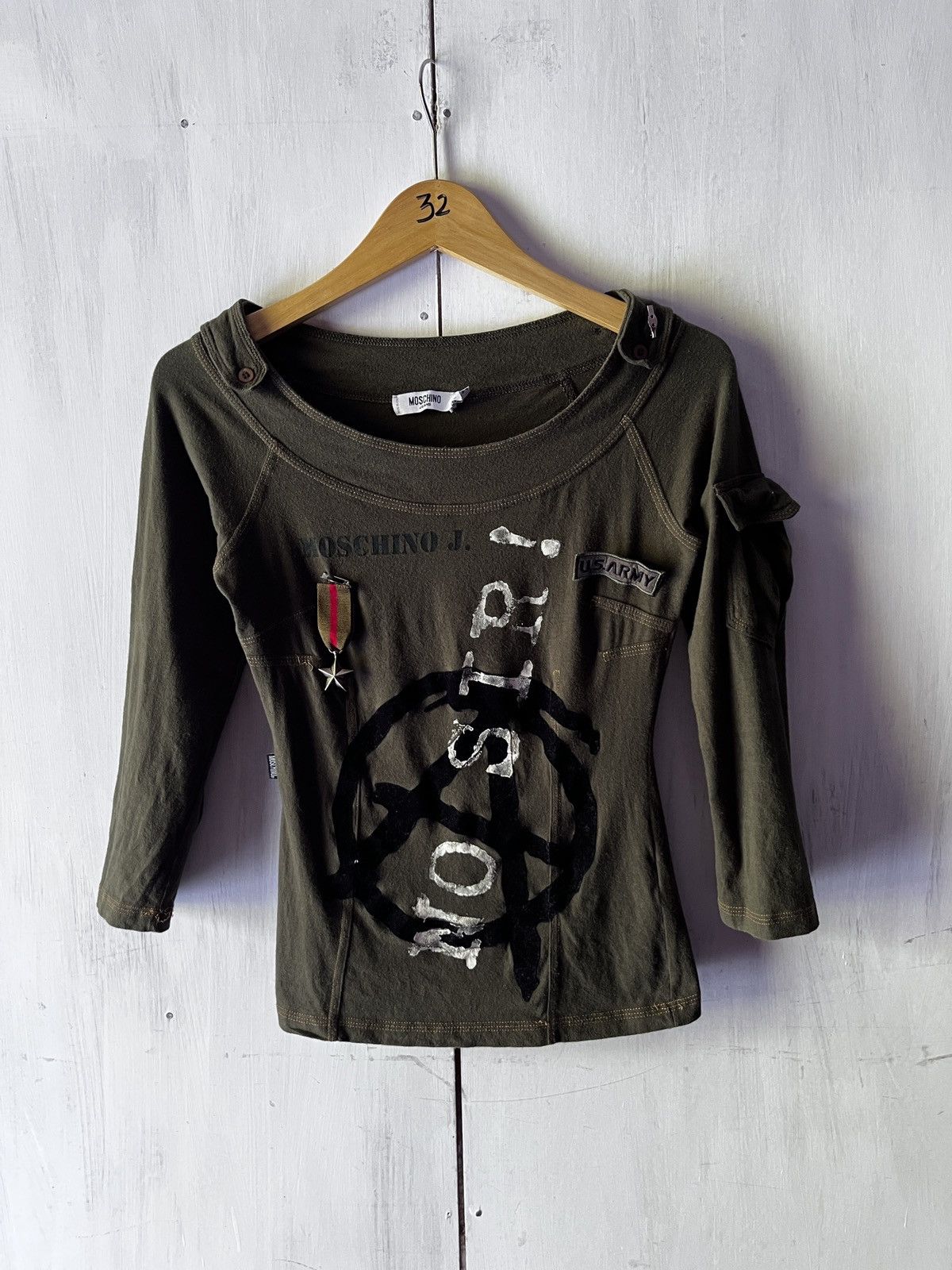 Moschino Moschino Anarchy Army Size US XS / EU 42 / 0 - 1 Thumbnail