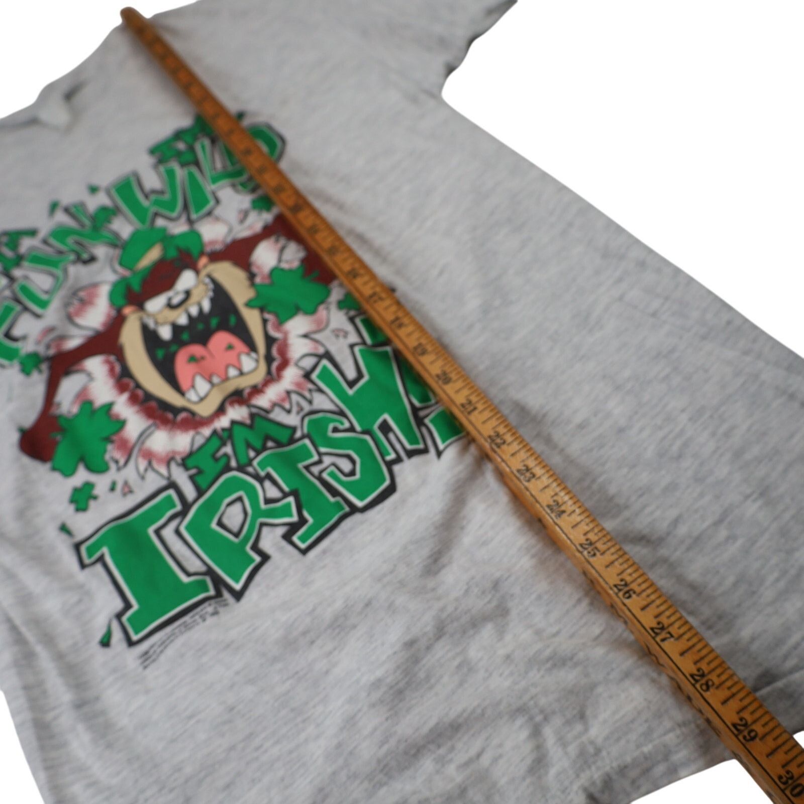 Vintage Vintage Taz "Im Irish" St Patrick's Day Graphic T Shirt Size US M / EU 48-50 / 2 - 9 Thumbnail