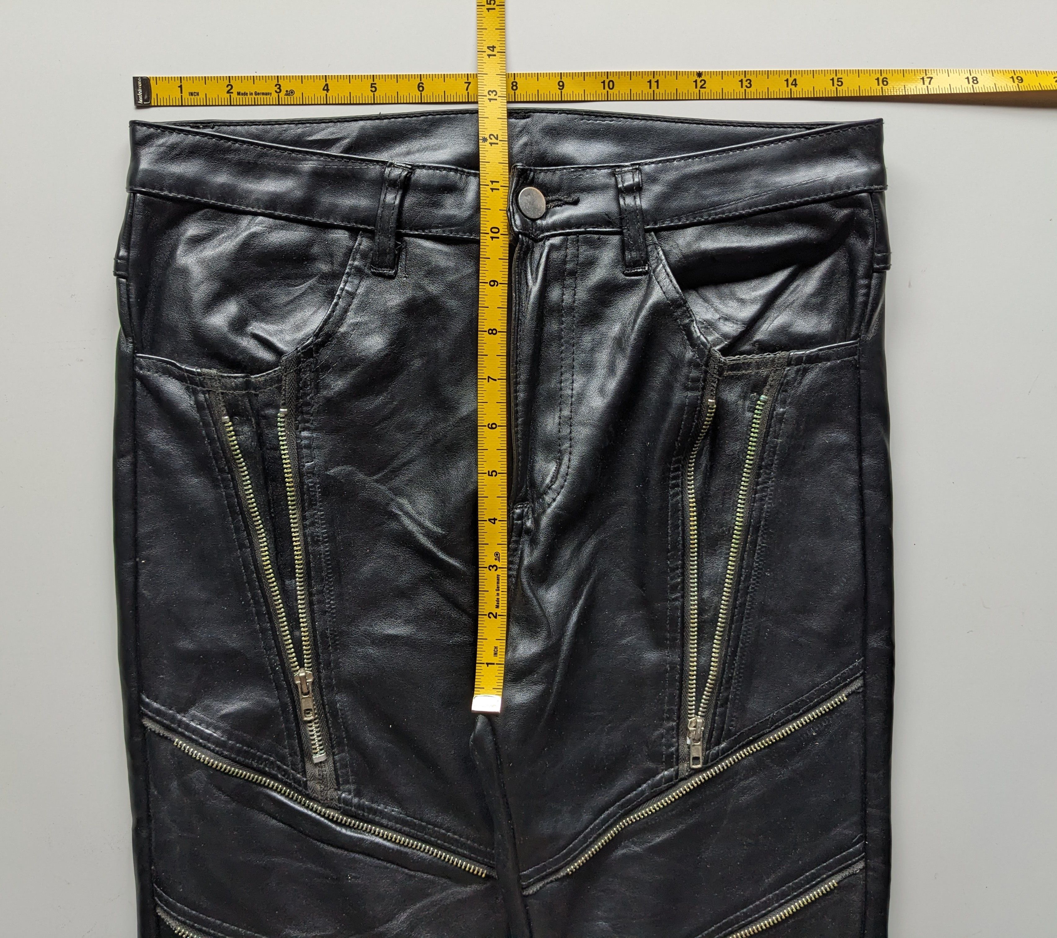 Designer × Leather × Rockstar Games Japanese brand rock star leather pants Size US 32 / EU 48 - 6 Thumbnail