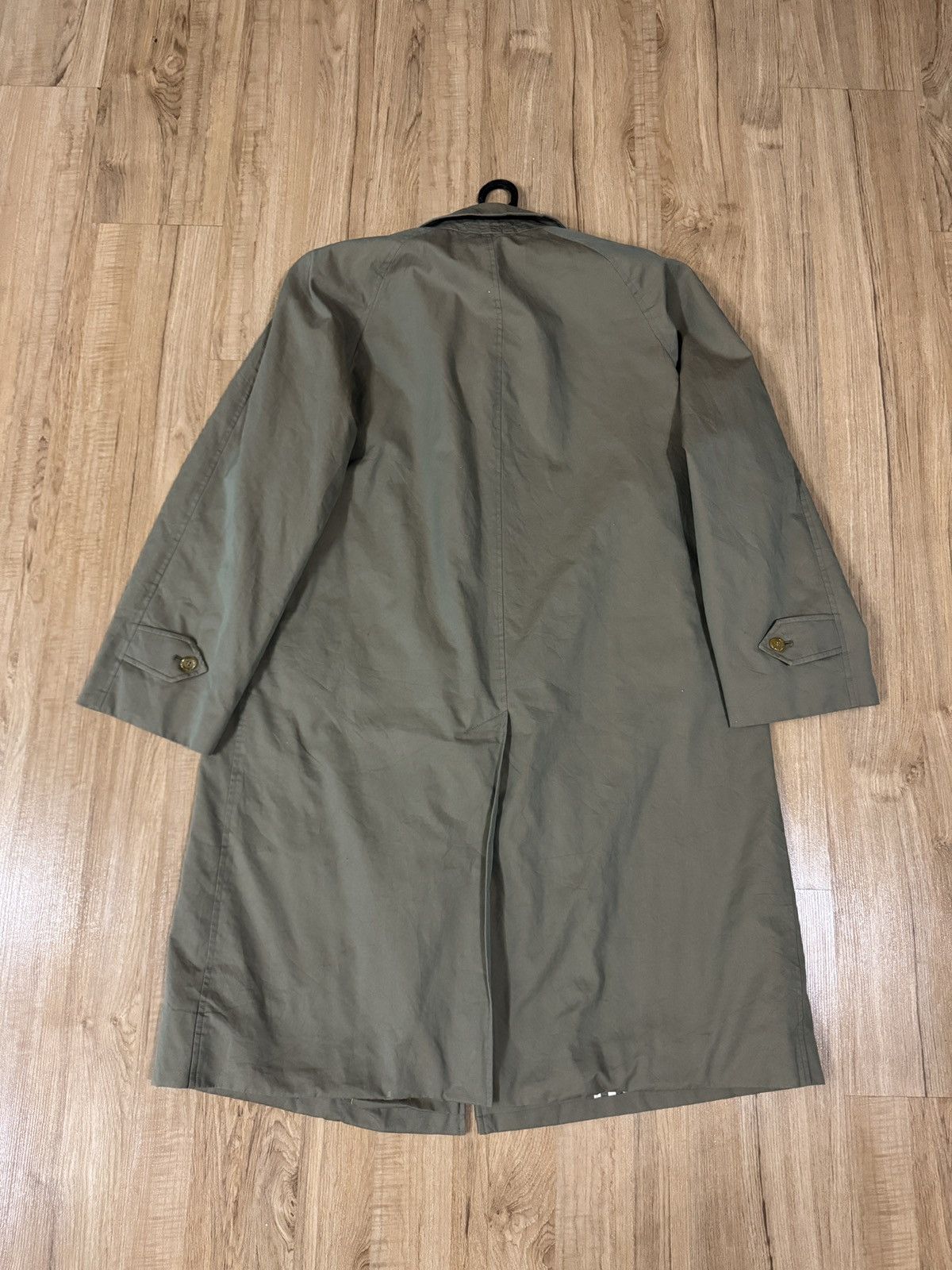 Burberry × Vintage Vintage Burberry Nova Check Long Coat Size US L / EU 52-54 / 3 - 2 Thumbnail