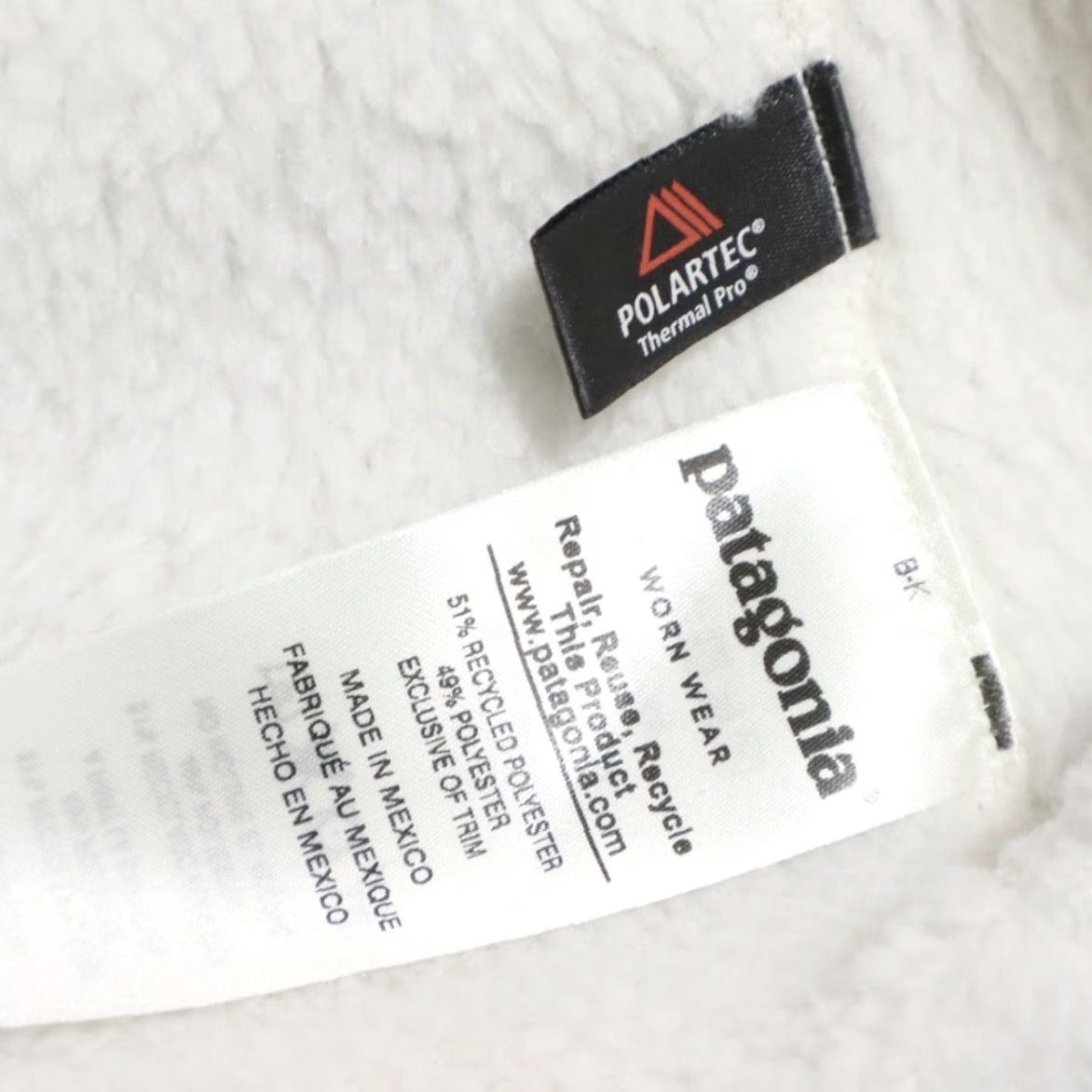 Patagonia Patagonia Retool Fleece Snap T Sweater White Women's XL Shirt Size XL / US 12-14 / IT 48-50 - 8 Thumbnail