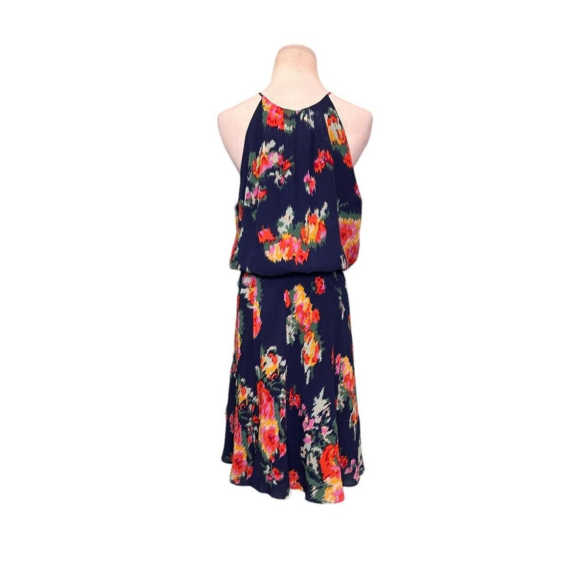 Joie Joie Makana blue floral lined dress size Large Size L / US 10 / IT 46 - 13 Thumbnail