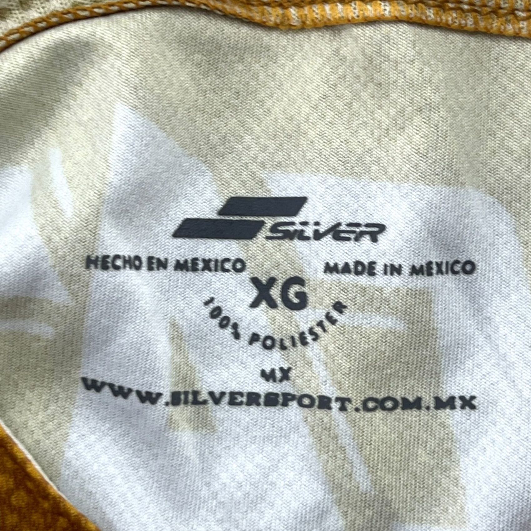 Vintage Mens Football Jersey XL Dorados de Sinaloa 2014 2015 Home Silver Shirt Size US XL / EU 56 / 4 - 7 Thumbnail