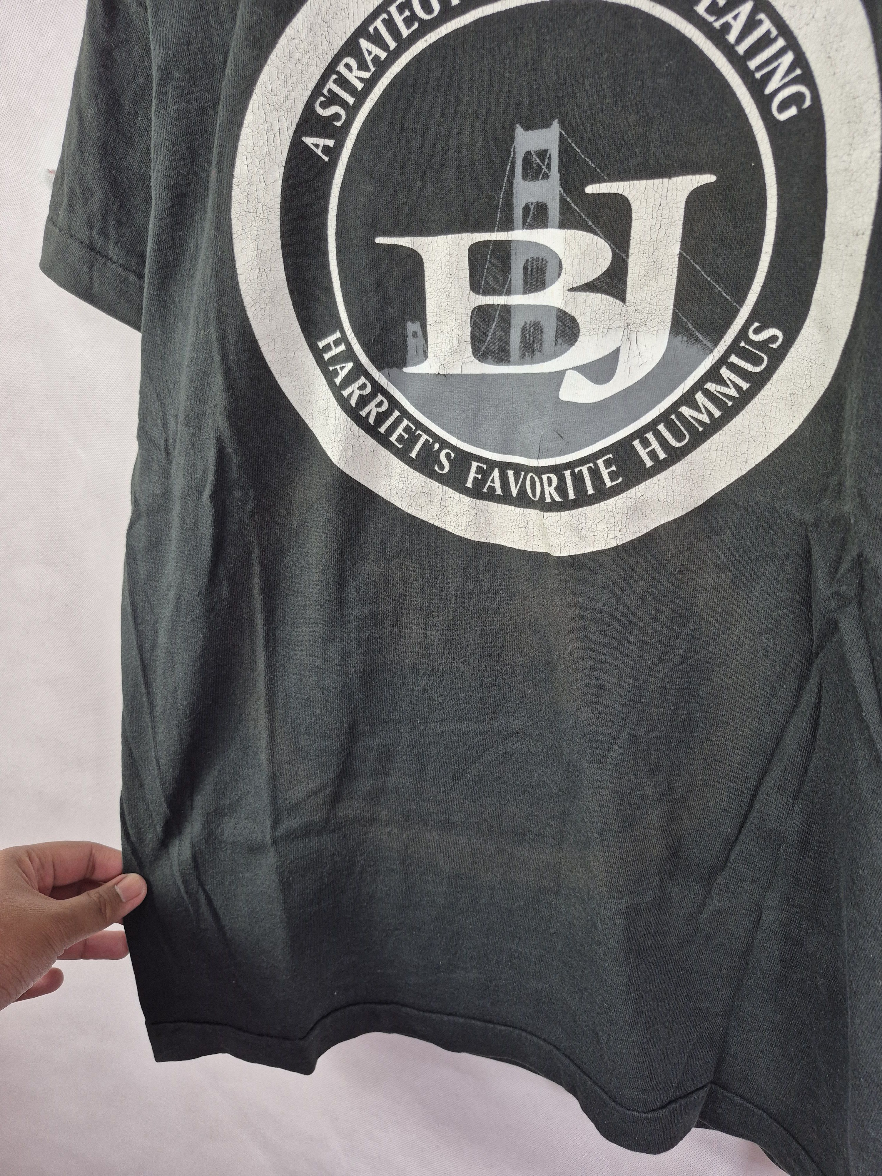 Vintage 🔥 Vintage 90s Philadelphia Best Hummus Tee Size US M / EU 48-50 / 2 - 4 Thumbnail