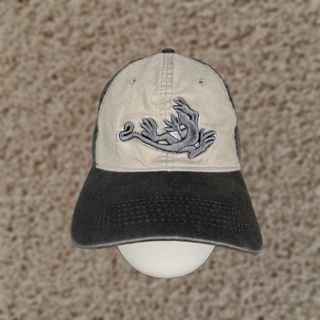 Vintage VINTAGE Pacific Headwear Hat cap Strap Back Adult One Size Gray Stretch Cotton Blend Size ONE SIZE - 1 Thumbnail