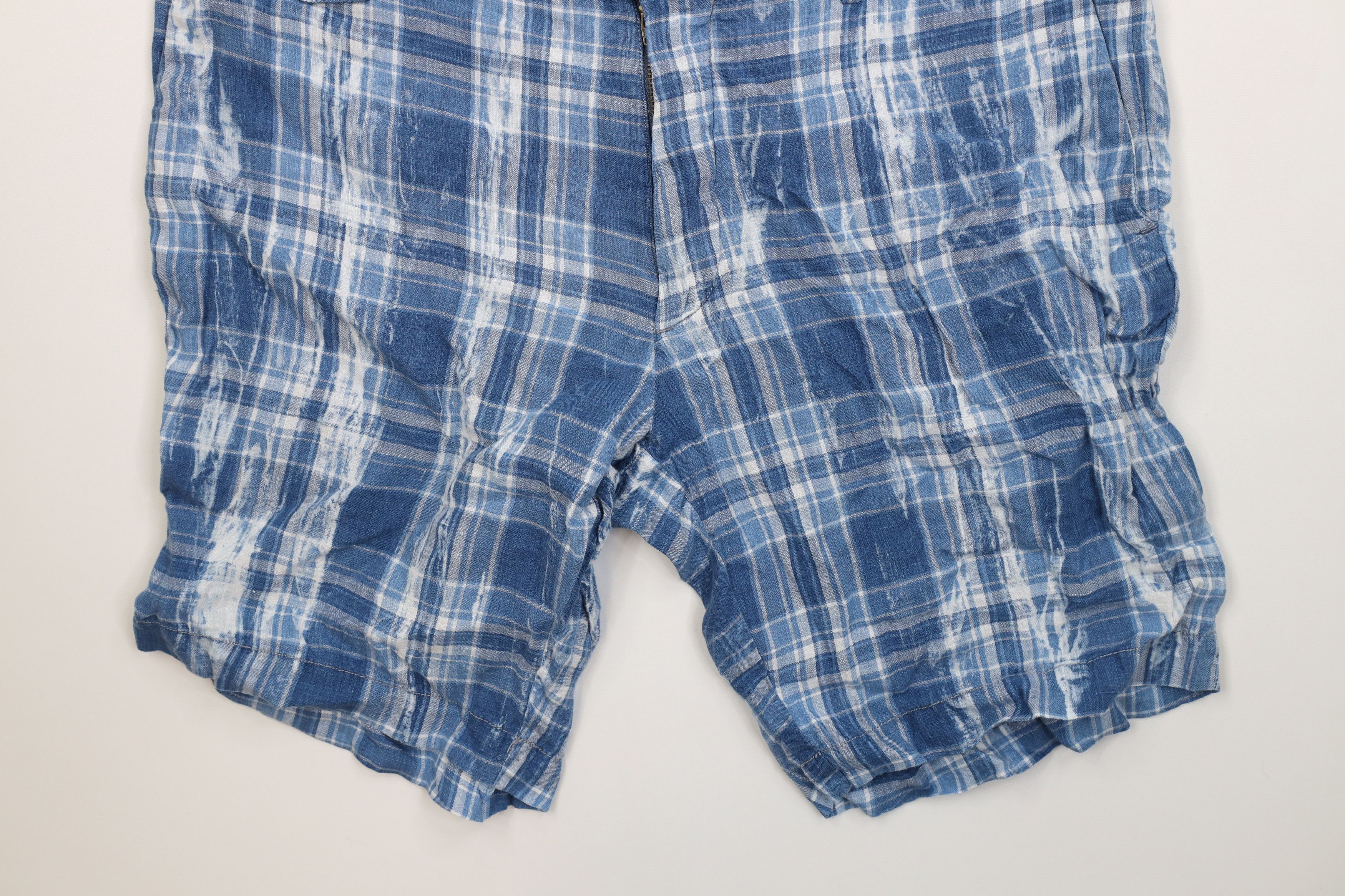 Ralph Lauren Vintage Ralph Lauren India Madras Linen Chino Shorts Size US 36 / EU 52 - 4 Thumbnail