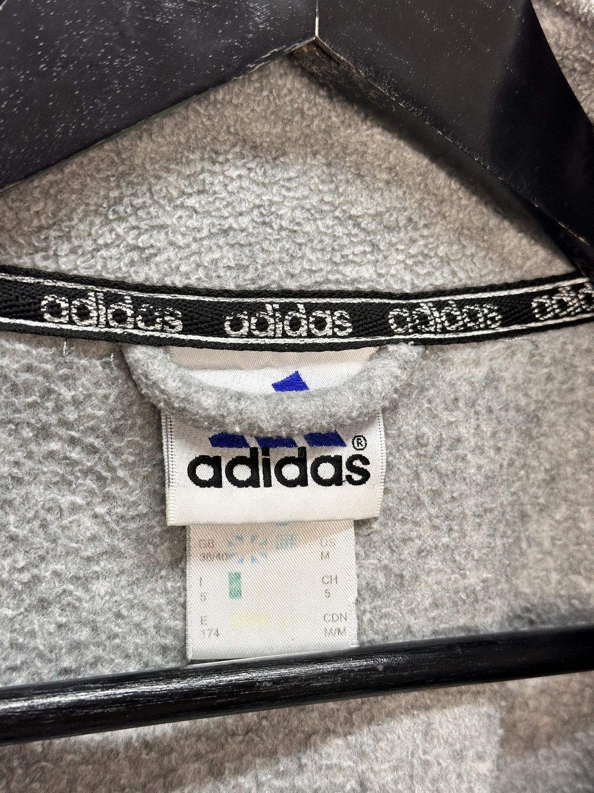 Adidas Vintage Adidas Fleece Full Zip Y2K Nike Jacket West Germany Size US XL / EU 56 / 4 - 7 Thumbnail