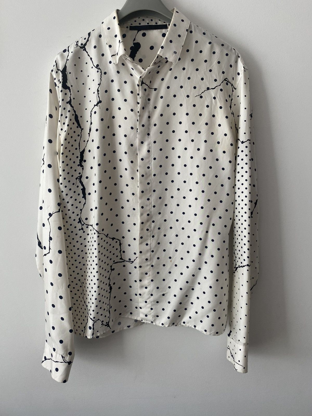 Haider Ackermann SS18 abstract dot shirt Size US S / EU 44-46 / 1 - 1 Thumbnail