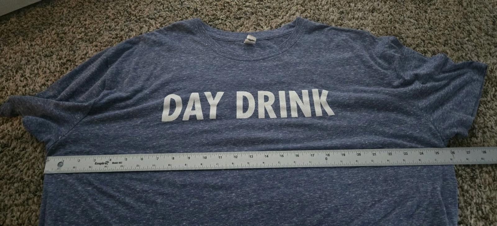 The Unbranded Brand Deep Eddy Vodka Day Drink T-shirt 2X XXL Light Blue Soft Size US XXL / EU 58 / 5 - 9 Thumbnail