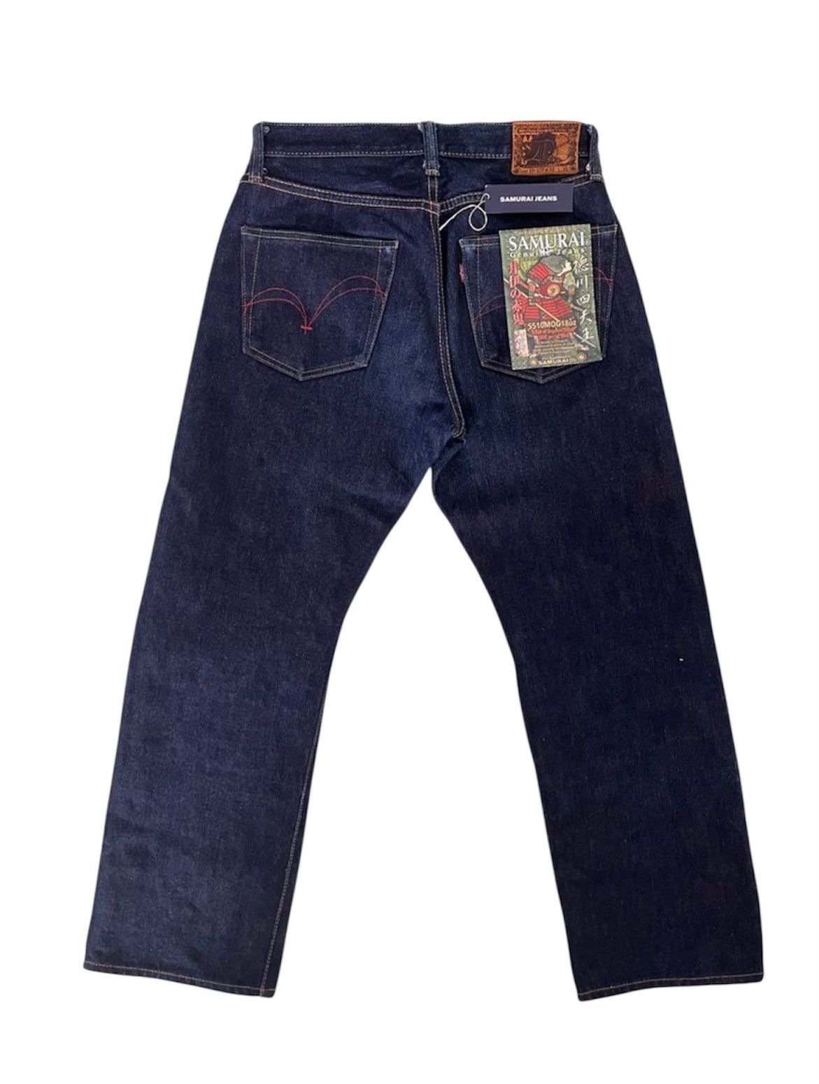 Samurai Jeans Samurai S510 MOG 25th Anniversary 18oz Red Tab Denim Jeans Size US 31 - 2 Thumbnail