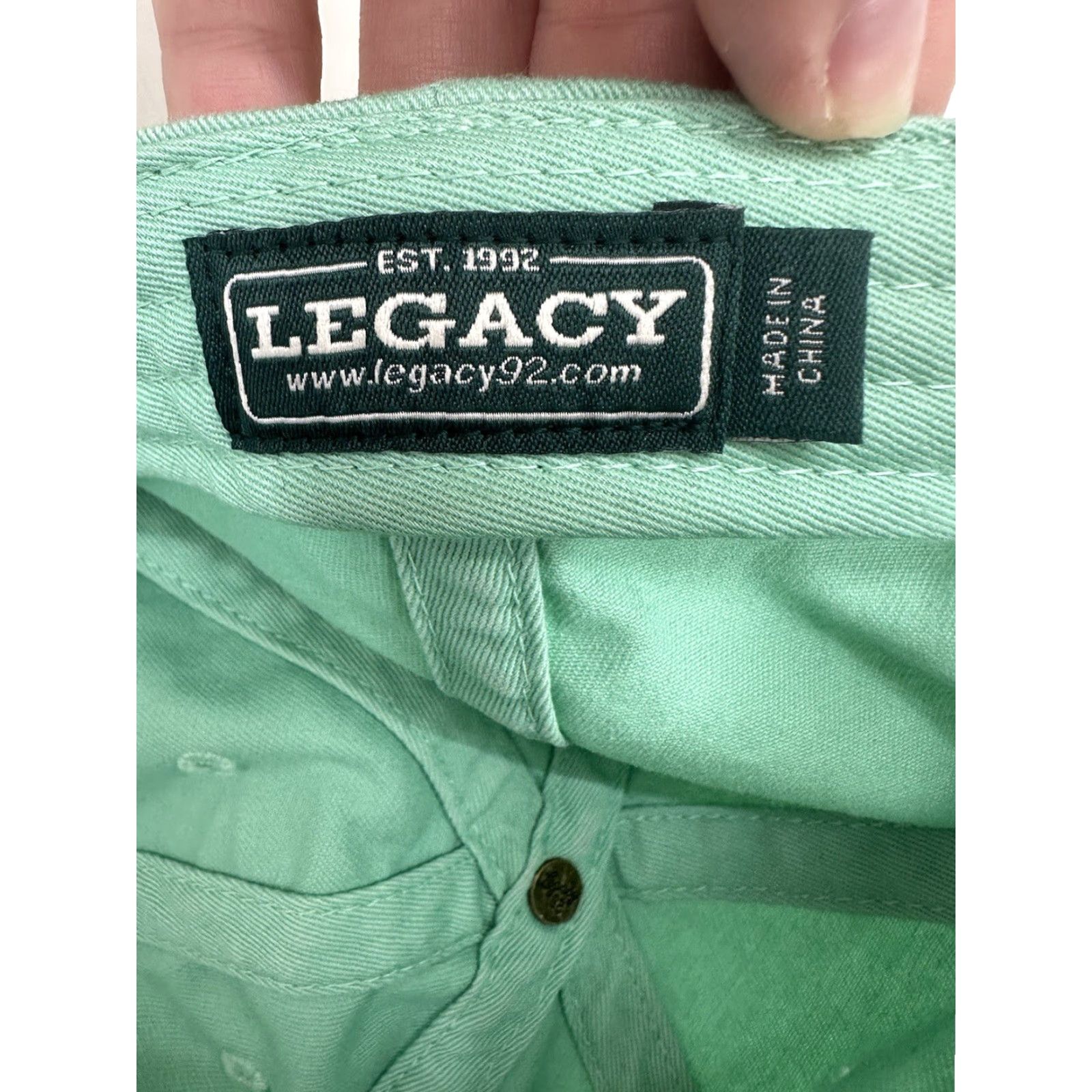 Our Legacy Legacy Hat Baseball Landfall Country Club NC Teal Embroidered Logo Adjustable Unisex Adults One Size Blue Cap Sports Outdoor casual Men Women Size ONE SIZE - 4 Thumbnail