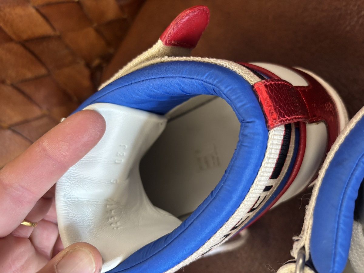 Gucci Gucci ace strap high top sneaker Size US 6 / IT 36 - 9 Thumbnail