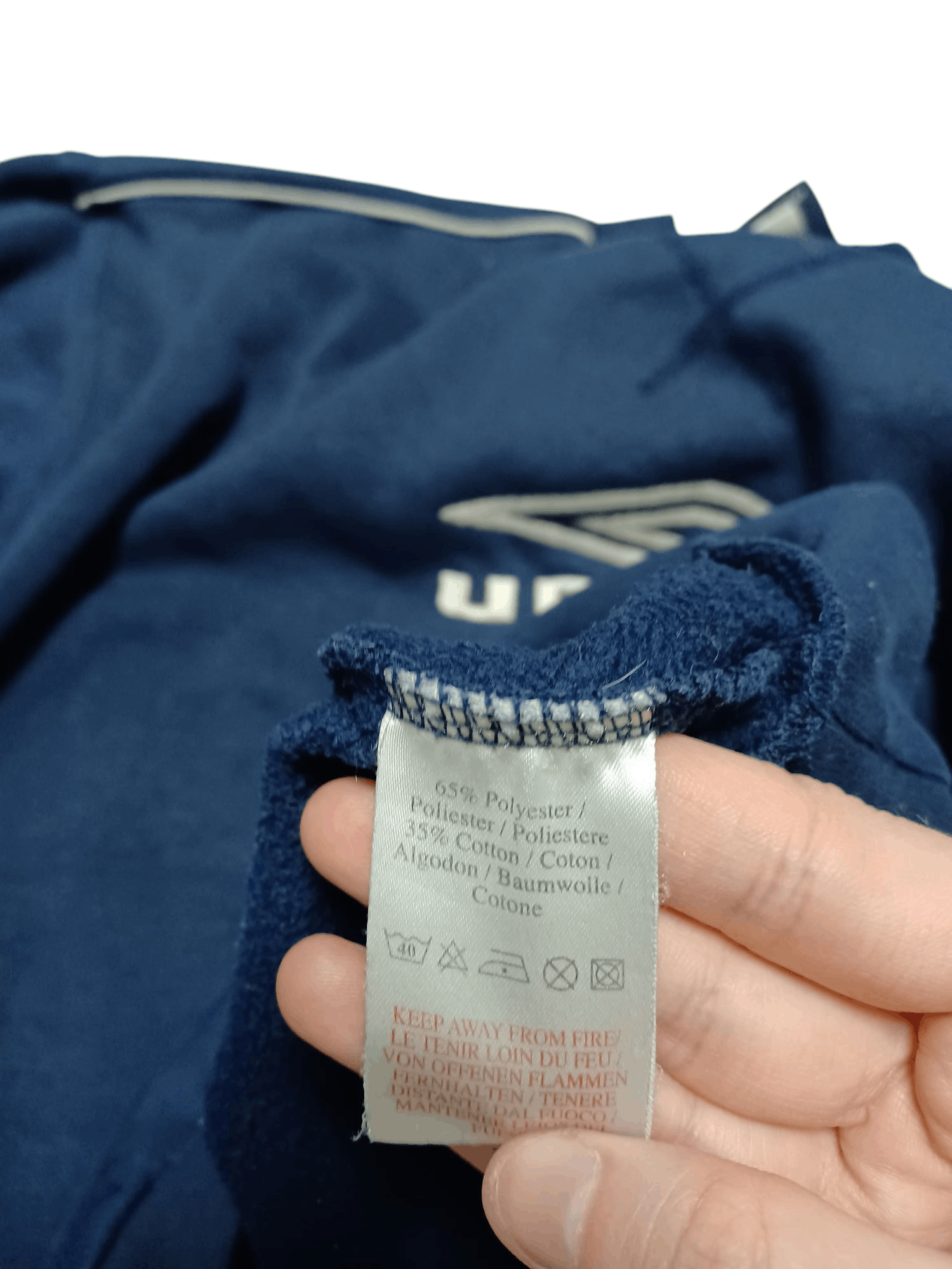 Umbro UMBRO VINTAGE BIGLOGO EMBROIDERED FIRE BOXY SWEATSHIRT Size US XL / EU 56 / 4 - 7 Thumbnail