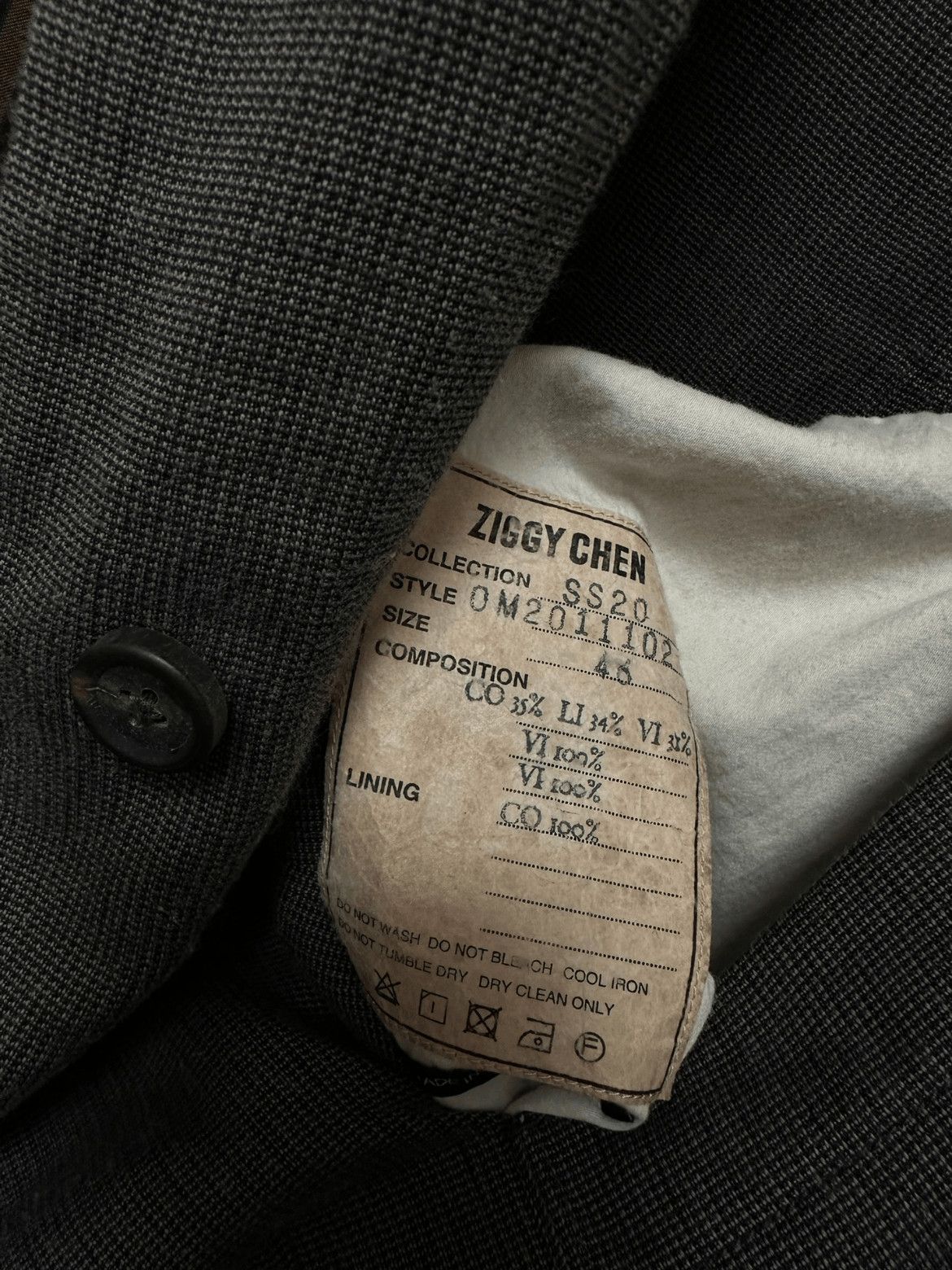 Ziggy Chen Sz 46 Ziggy Chen 20SS Reversible Joint Trench Coat Size US S / EU 44-46 / 1 - 8 Thumbnail