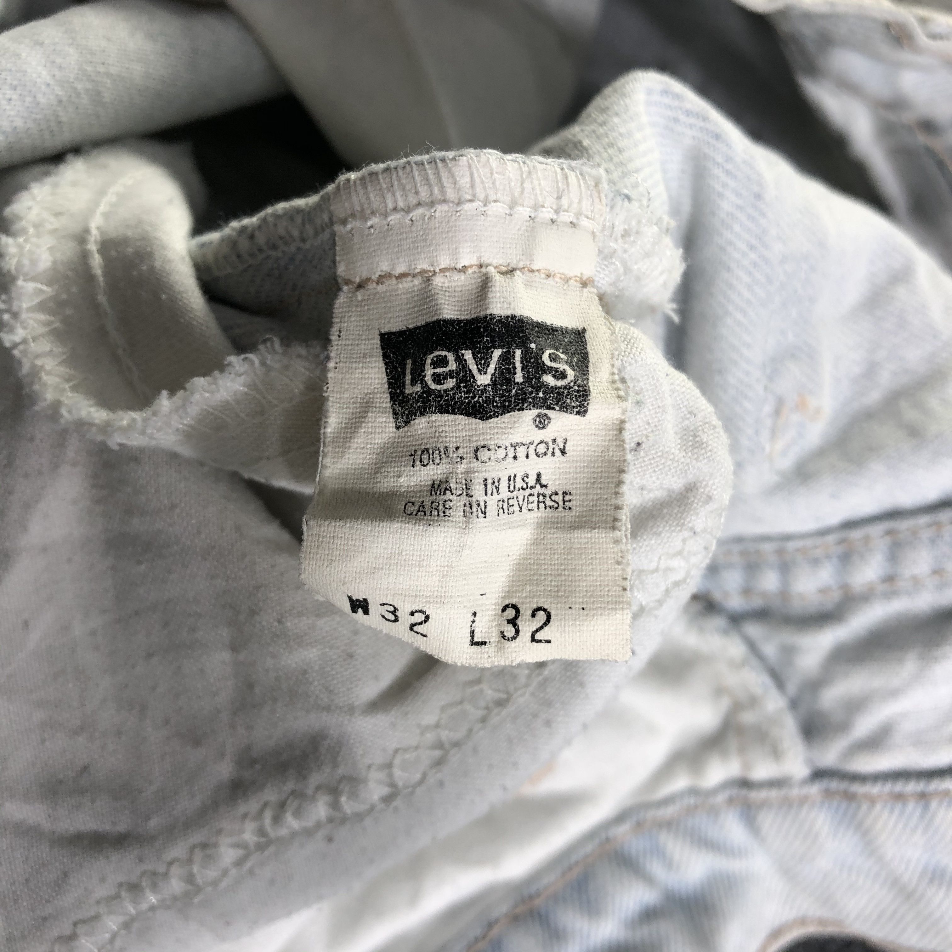 Levi's Vintage Light Wash Levis 550 Jeans-J4200 Size US 30 / EU 46 - 9 Thumbnail