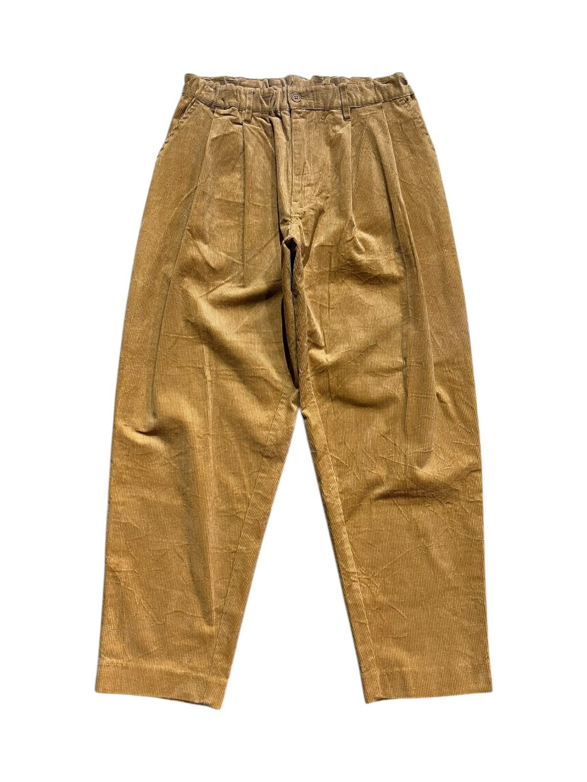 Adam Et Rope Plated Cordurroy Pants