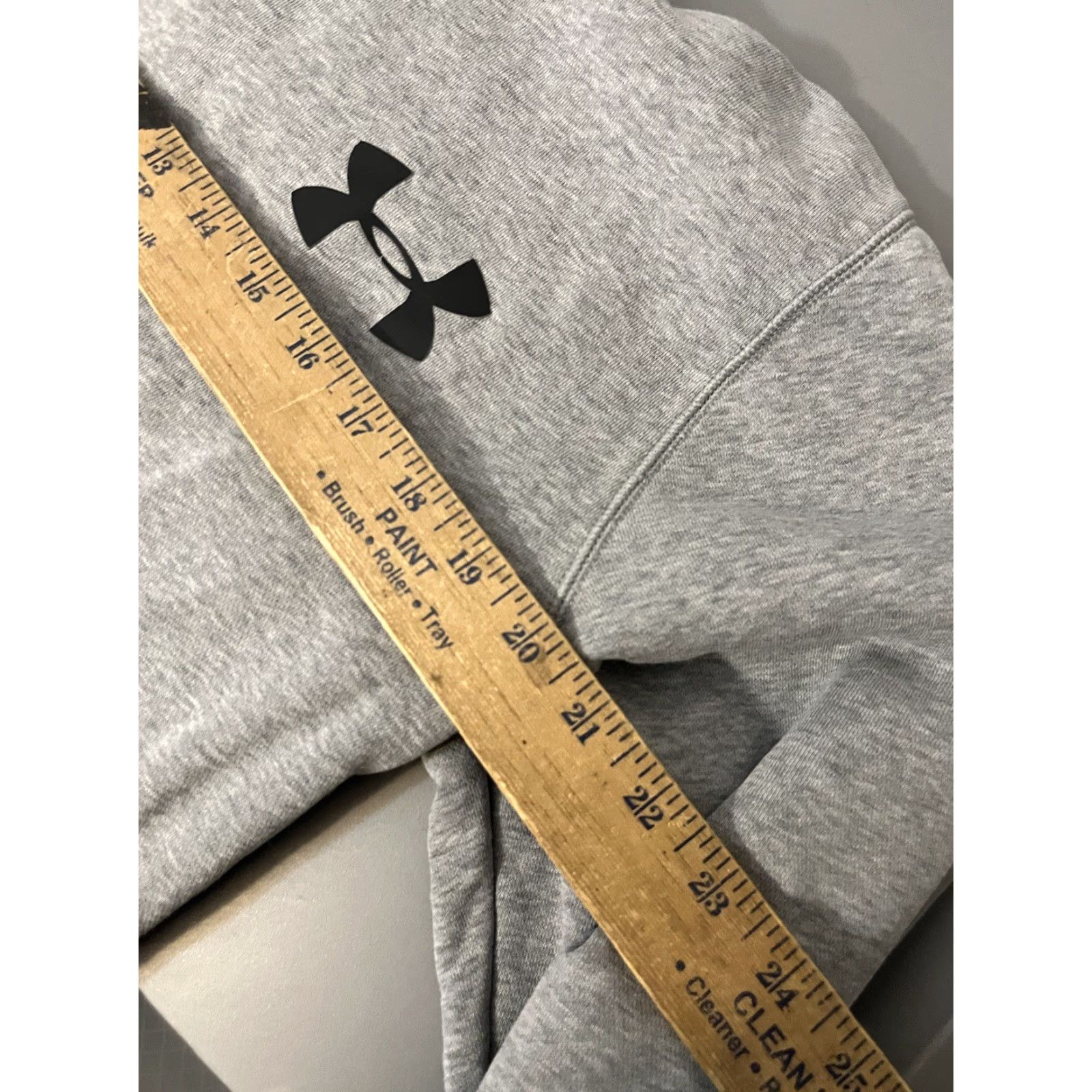 Under Armour Under Armour Hoodie Mens Size M Gray Logo Fleece Pullover Knit Crew Neck 90s Classic Size US M / EU 48-50 / 2 - 5 Thumbnail