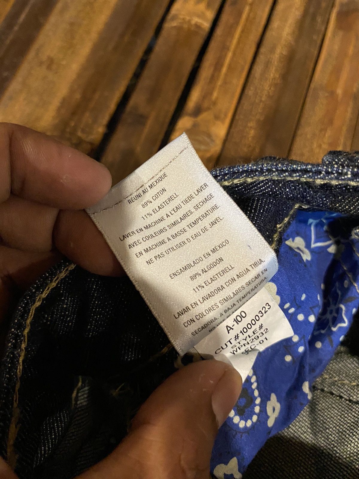 Japanese Brand ANTIK DENIM IFSIXWASNINE STYLE PANTS Size 26" / US 2 / IT 38 - 11 Thumbnail