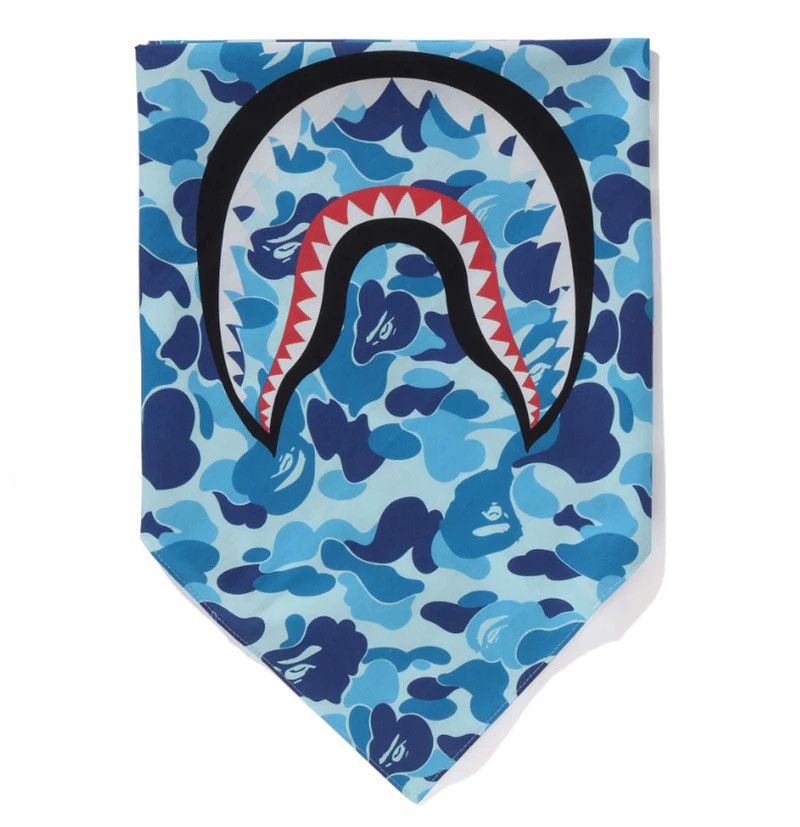 Bape Bape Shark Bandana Size ONE SIZE - 2 Thumbnail