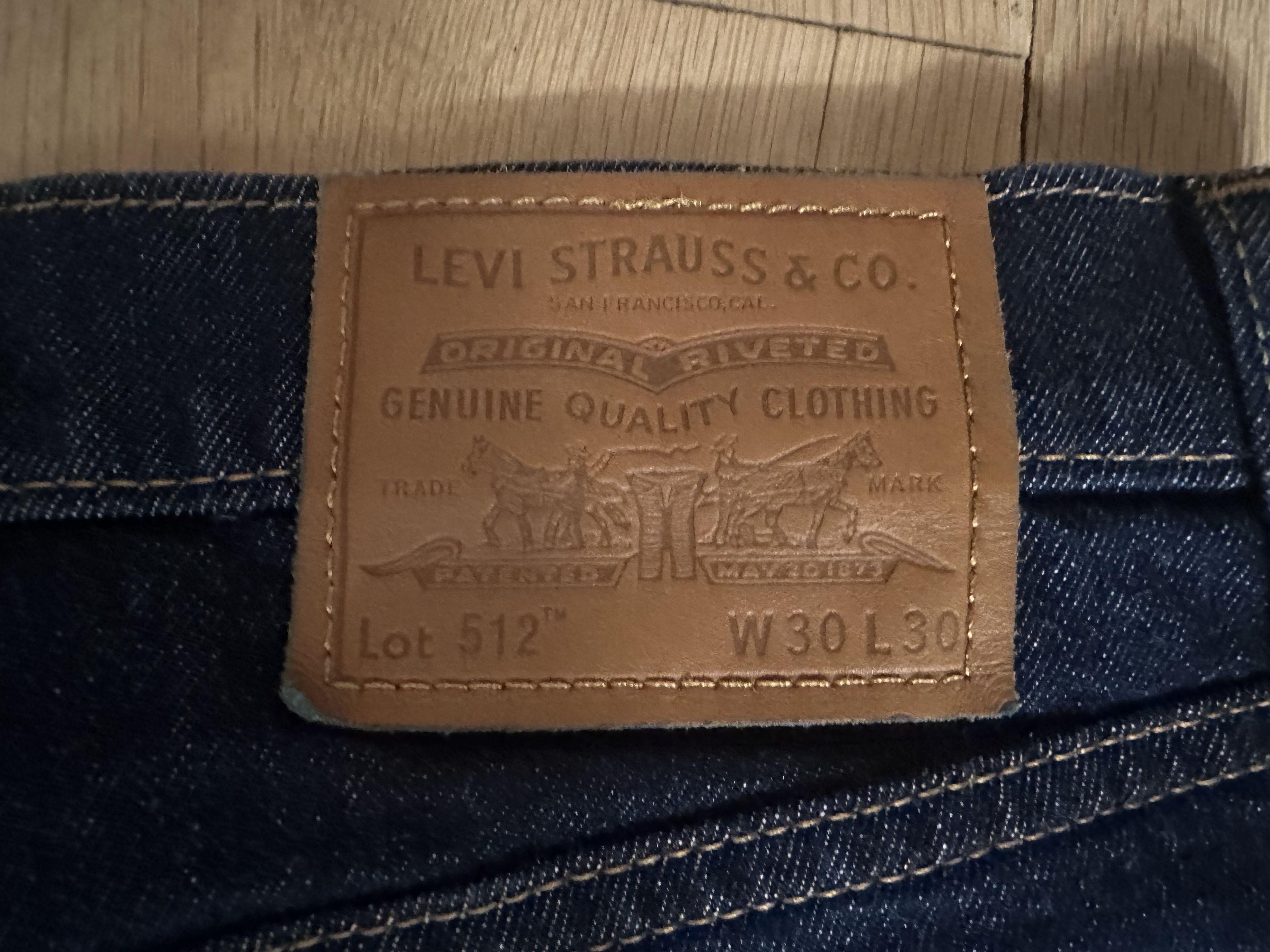 Levi's Levi's 512 W30 L30 Size US 30 / EU 46 - 3 Thumbnail