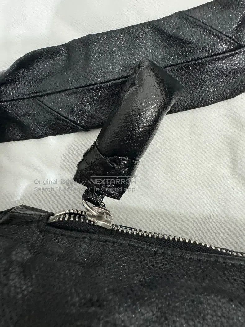 Lemaire LEMAIRE Black coated bag i Size ONE SIZE - 4 Thumbnail