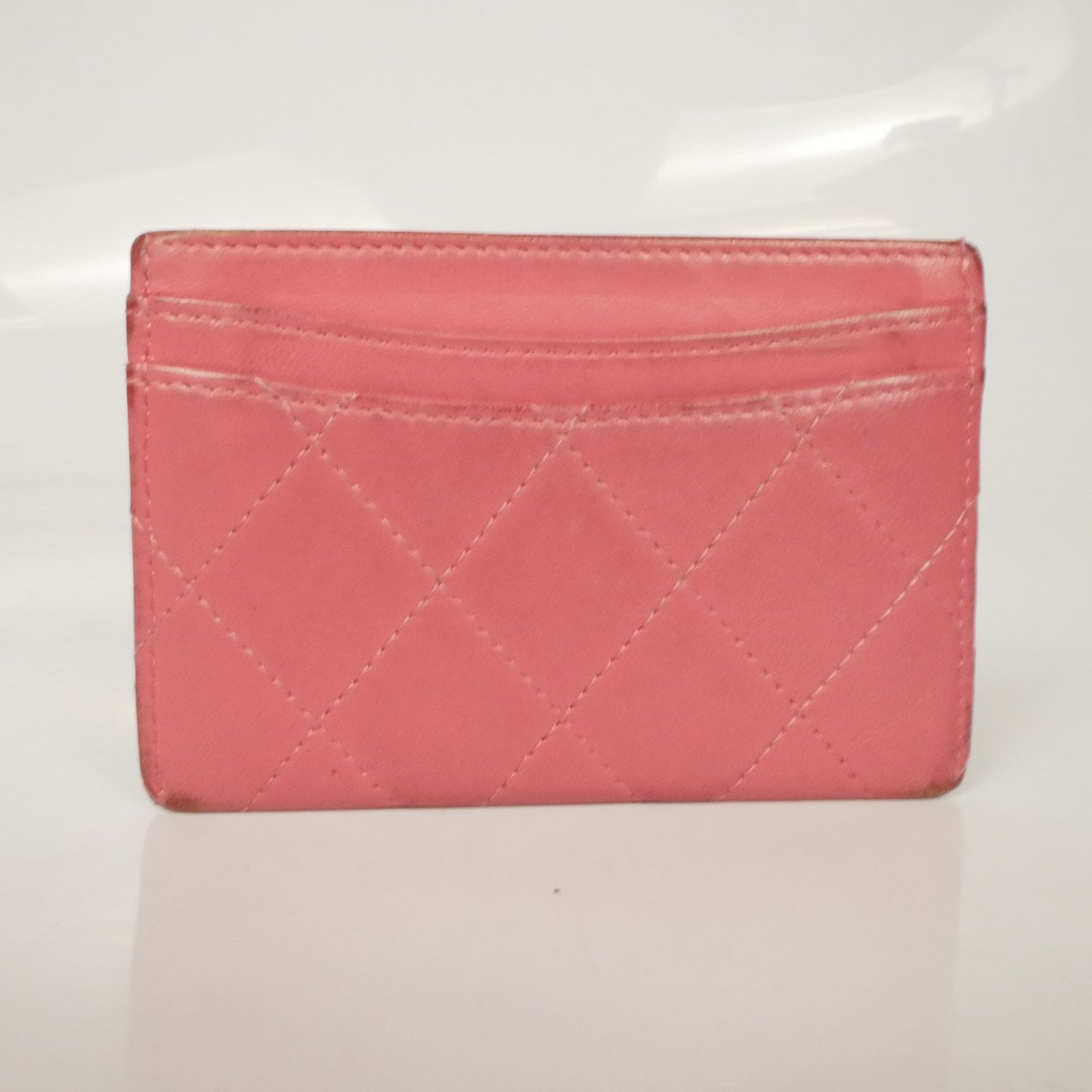 Chanel Chanel Matrasse Pink Cards Holder Size ONE SIZE - 3 Thumbnail
