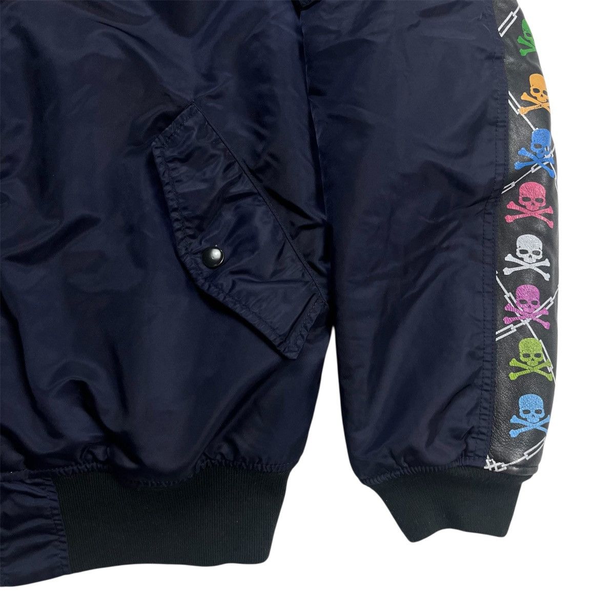 Alpha Industries × Mastermind Japan FW 2013 Mastermind x UE ‘Skull and Bones’ Bomber Size US XL / EU 56 / 4 - 7 Thumbnail