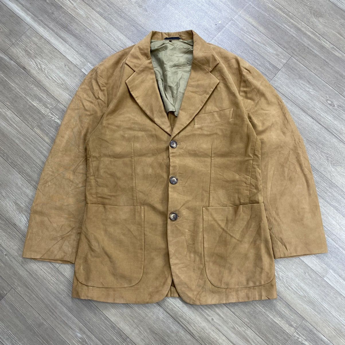 Japanese Brand Vintage Mitsumine Japanese Designer Blazer Jacket Size US M / EU 48-50 / 2 - 1 Thumbnail