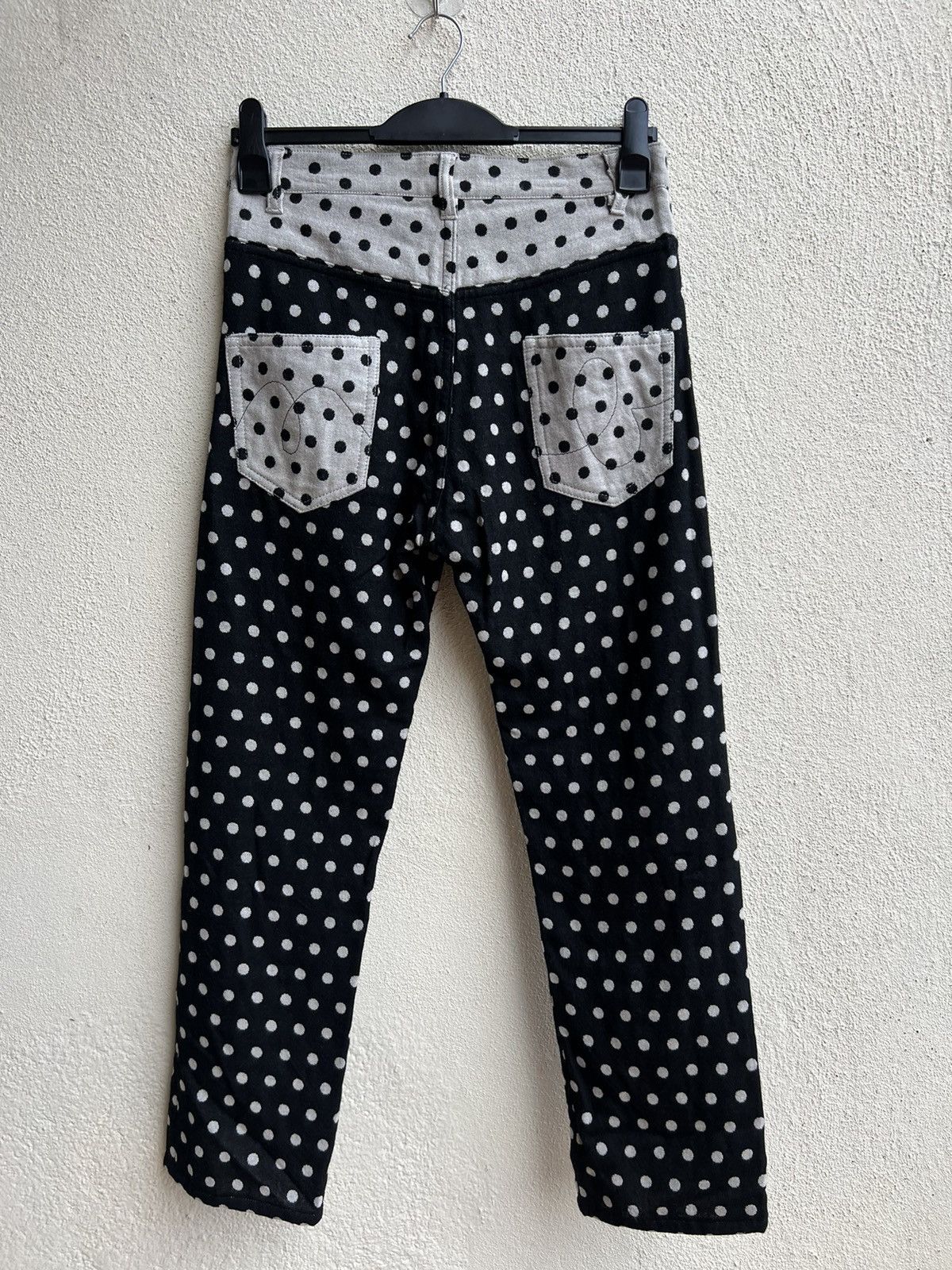 Issey Miyake Issey Miyake Mercibeaucoup All Wool Dots Pant Size US 30 / EU 46 - 14 Thumbnail