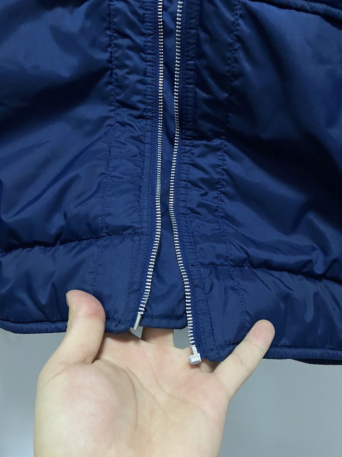Nike × Vintage Nike Puffer Jacket big Logo Vintage Swoosh Size US XL / EU 56 / 4 - 11 Thumbnail