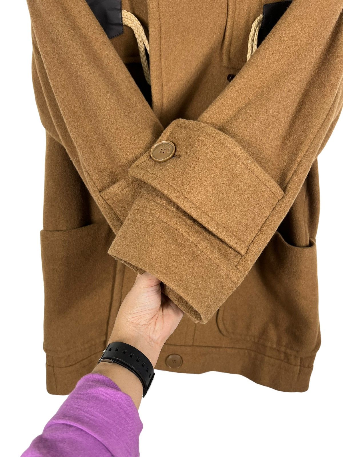 CABANE de ZUCCa 🔥 NE-NET WOOL DUFFEL HOODIE JACKET Size US S / EU 44-46 / 1 - 13 Thumbnail