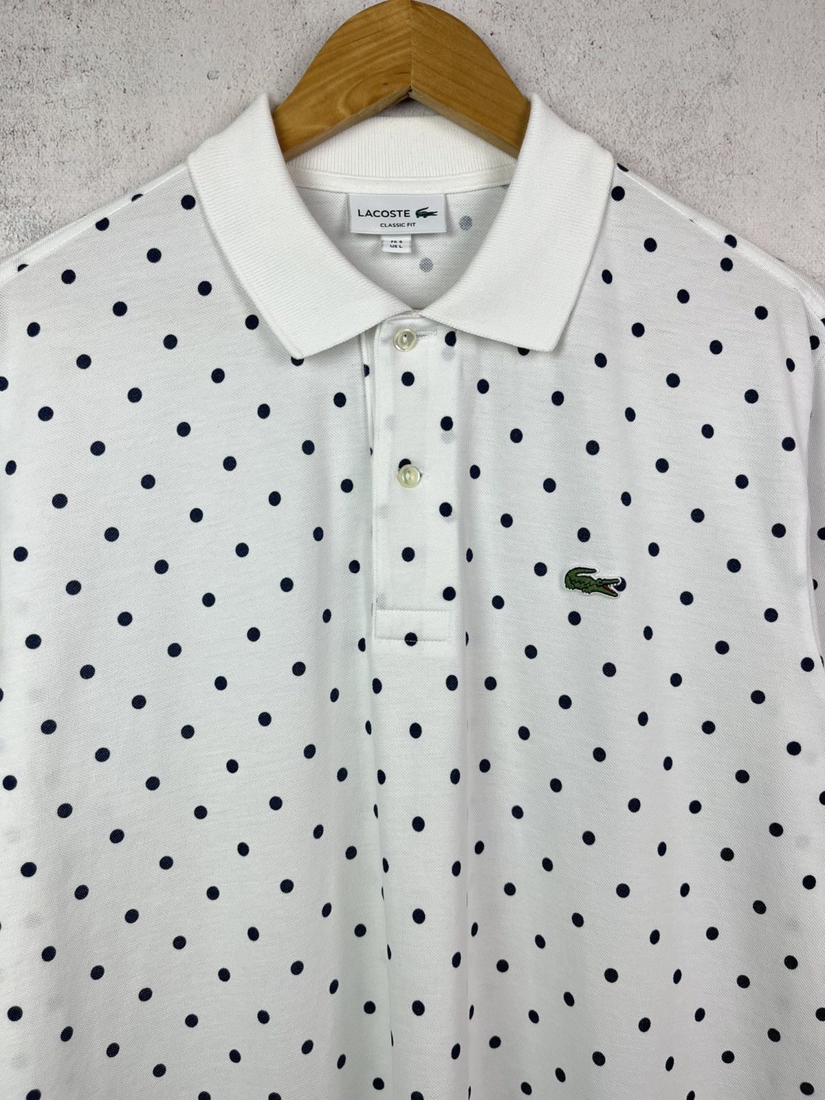 Lacoste Vintage Lacoste Made in France Polo T-Shirt Rare Retro Hype Size US L / EU 52-54 / 3 - 3 Thumbnail