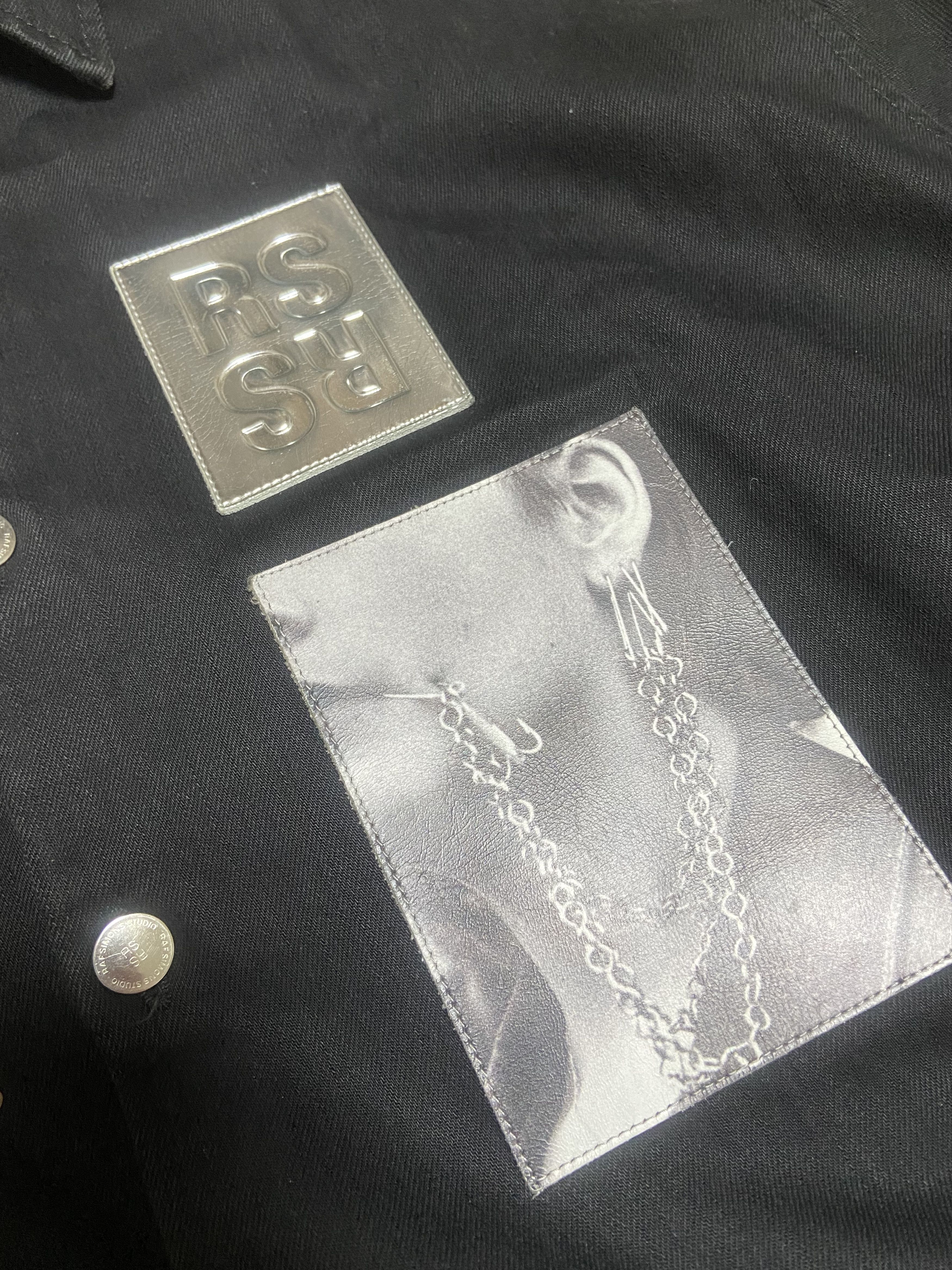 Raf Simons S ss19 oversized big fit Double patch denim shirt jackrt Size US S / EU 44-46 / 1 - 10 Thumbnail