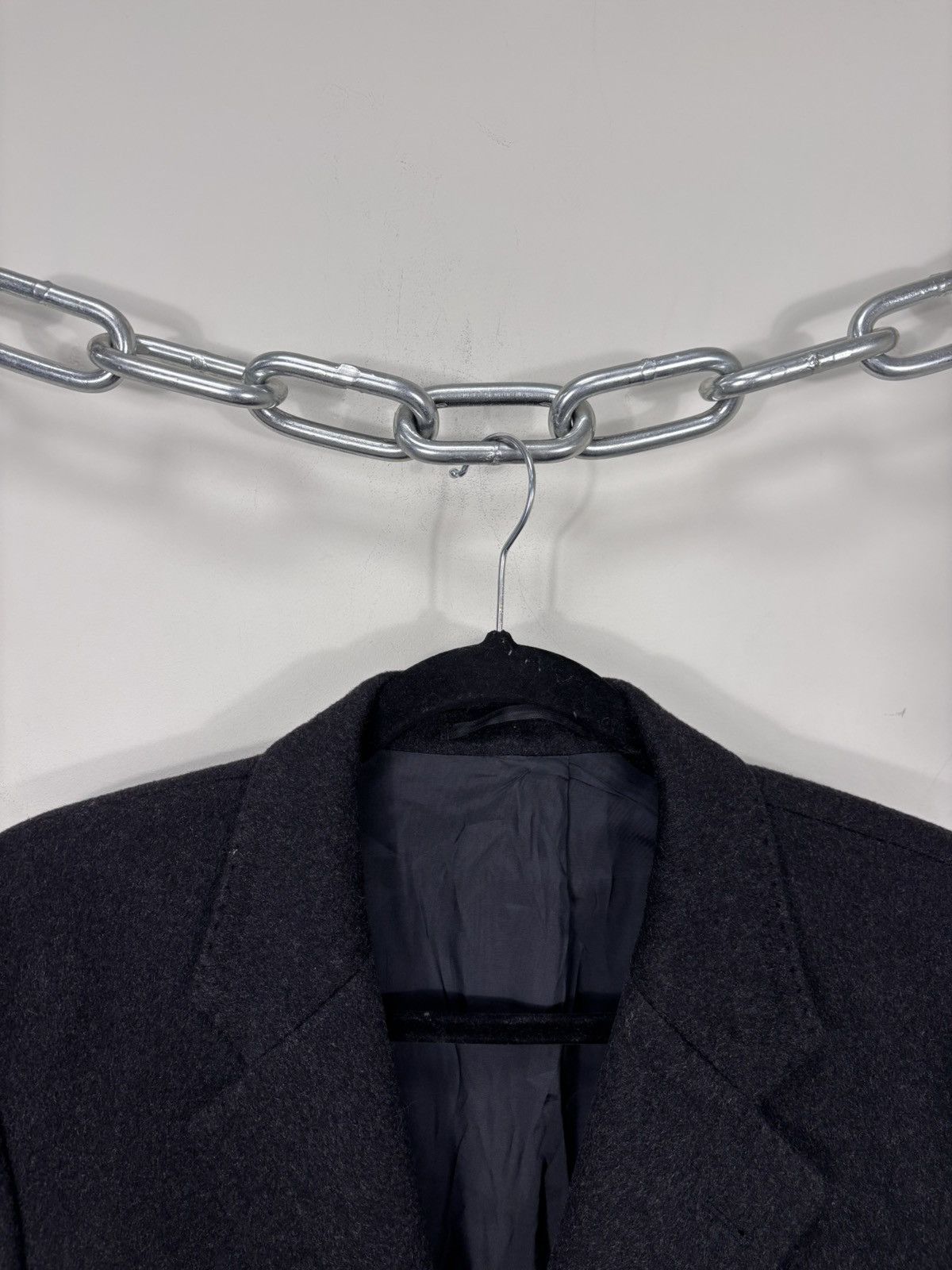 Other Duetz Men’s Charcoal Grey Tessile d’Oro Cashmere Overcoat Size US M / EU 48-50 / 2 - 13 Thumbnail