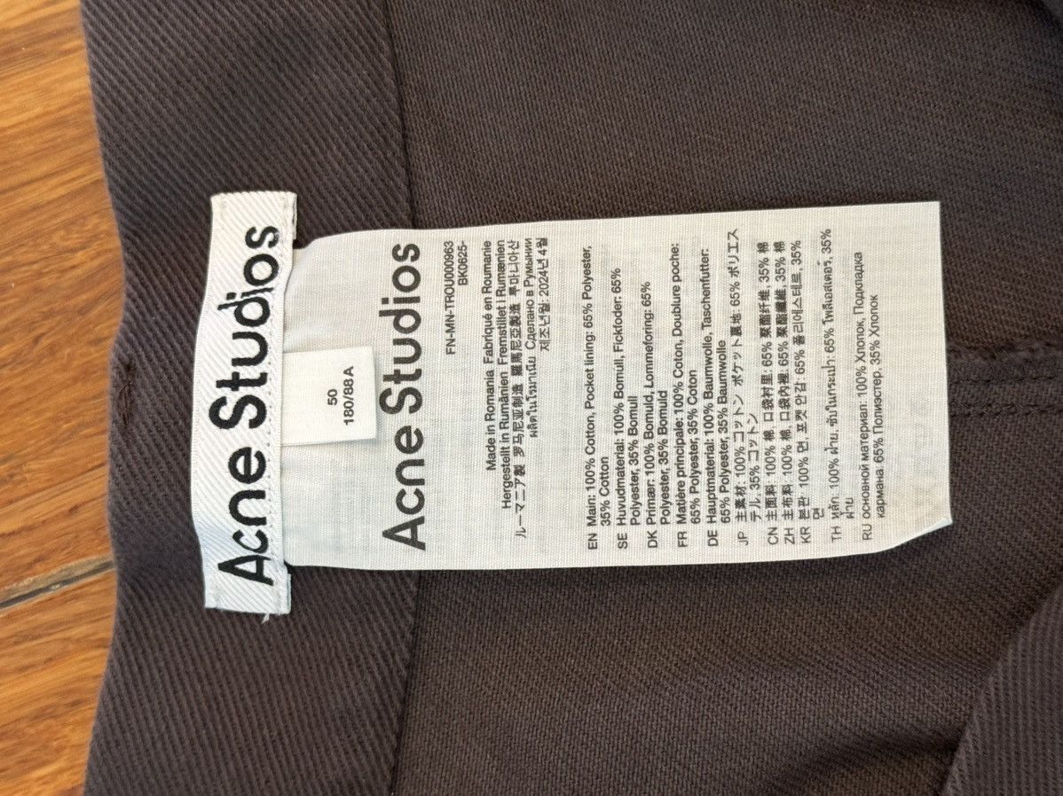 Acne Studios Acne Stone Black Jean Trousers Size US 34 / EU 50 - 4 Thumbnail