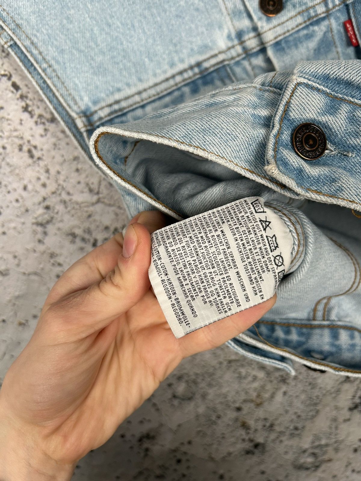 Levi's Vintage 1992 Archive Levi’s 90s Denim Vest Jeans Rare Size US S / EU 44-46 / 1 - 6 Thumbnail