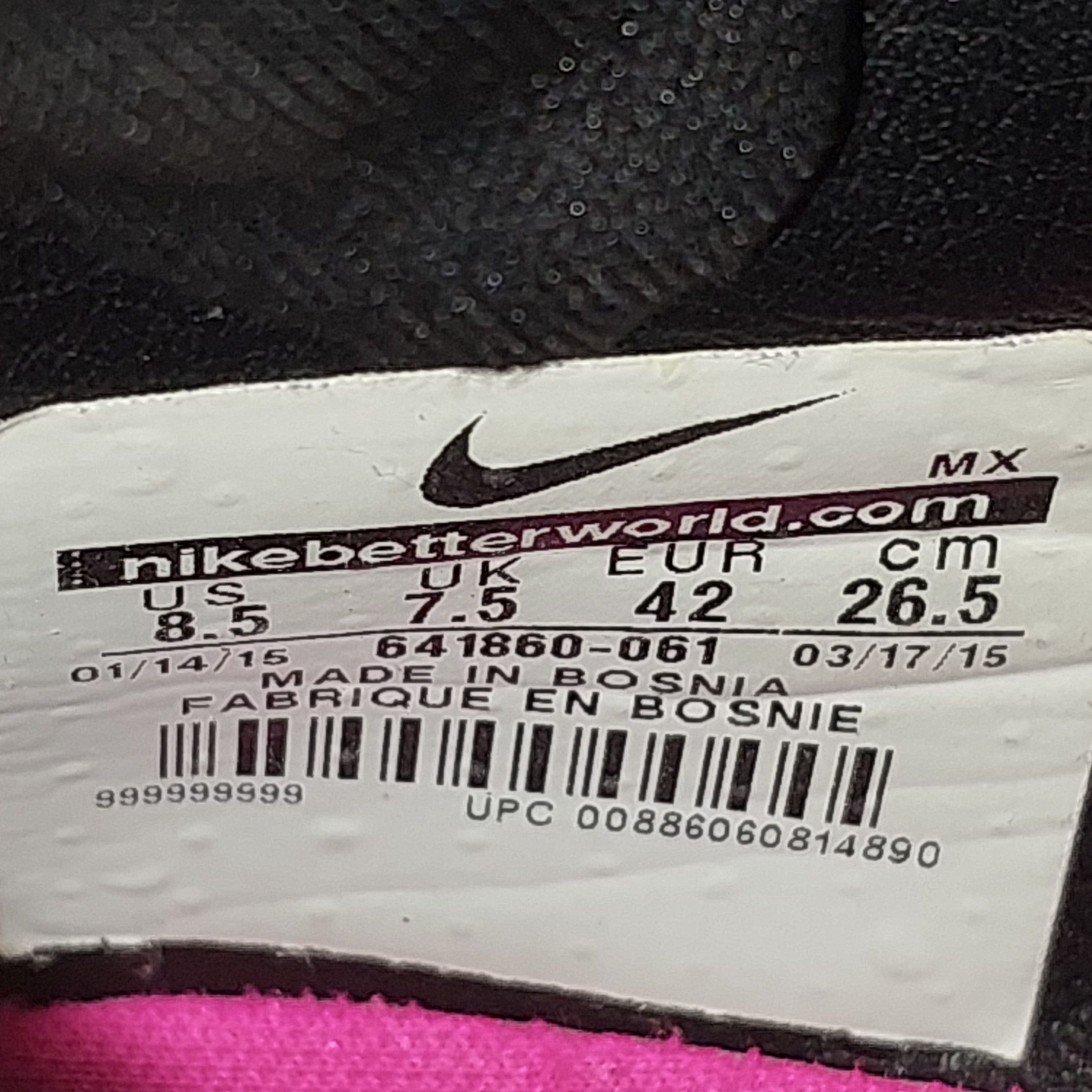 Nike Mercurial Superfly IV Elite SG-PRO Player US8.5 UK7.5 Size US 8.5 / EU 41-42 - 13 Thumbnail