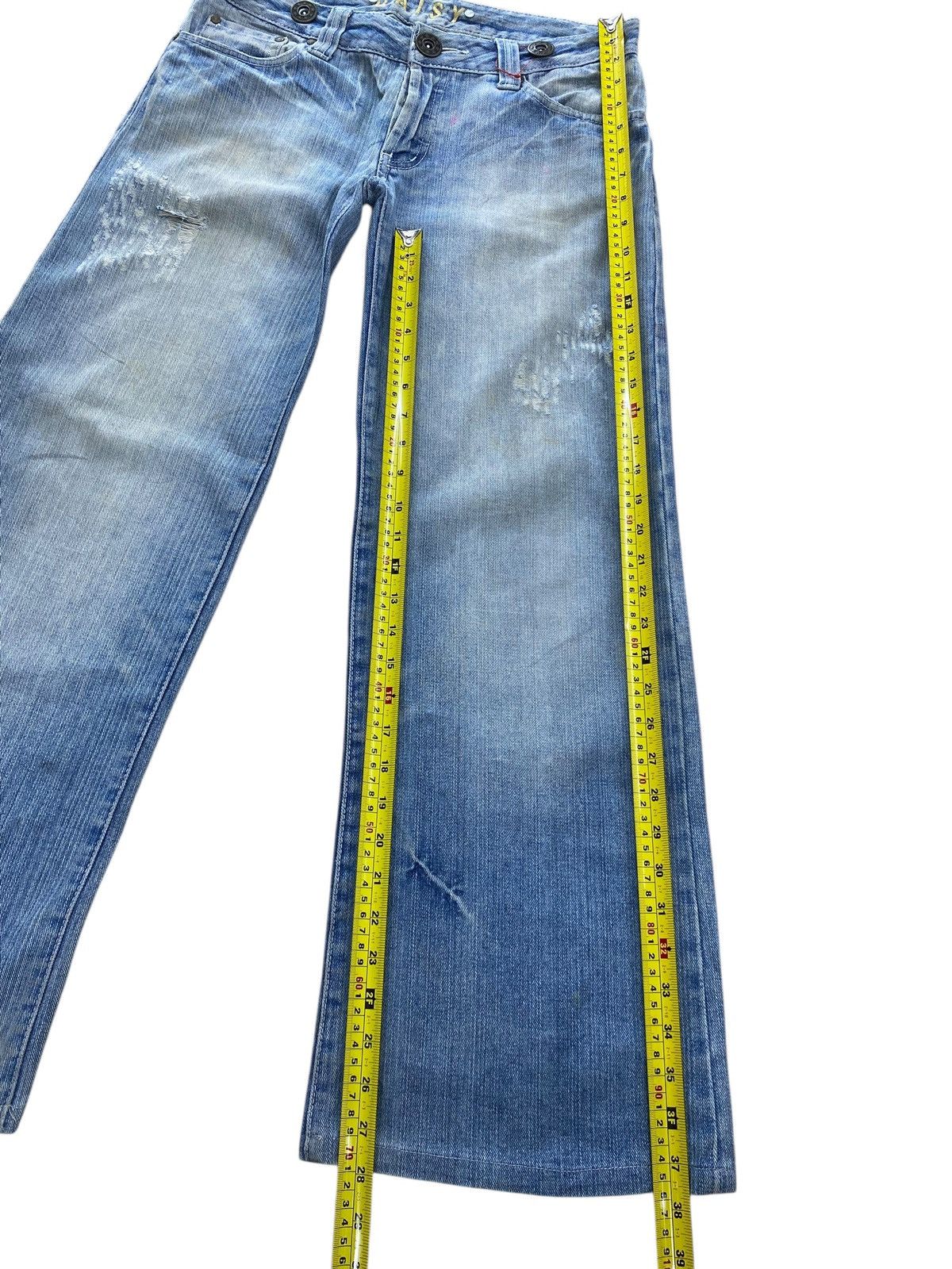 Japanese Brand Japanese Brand Faded Blue Wash Style Flare Jeans Size US 32 / EU 48 - 8 Thumbnail