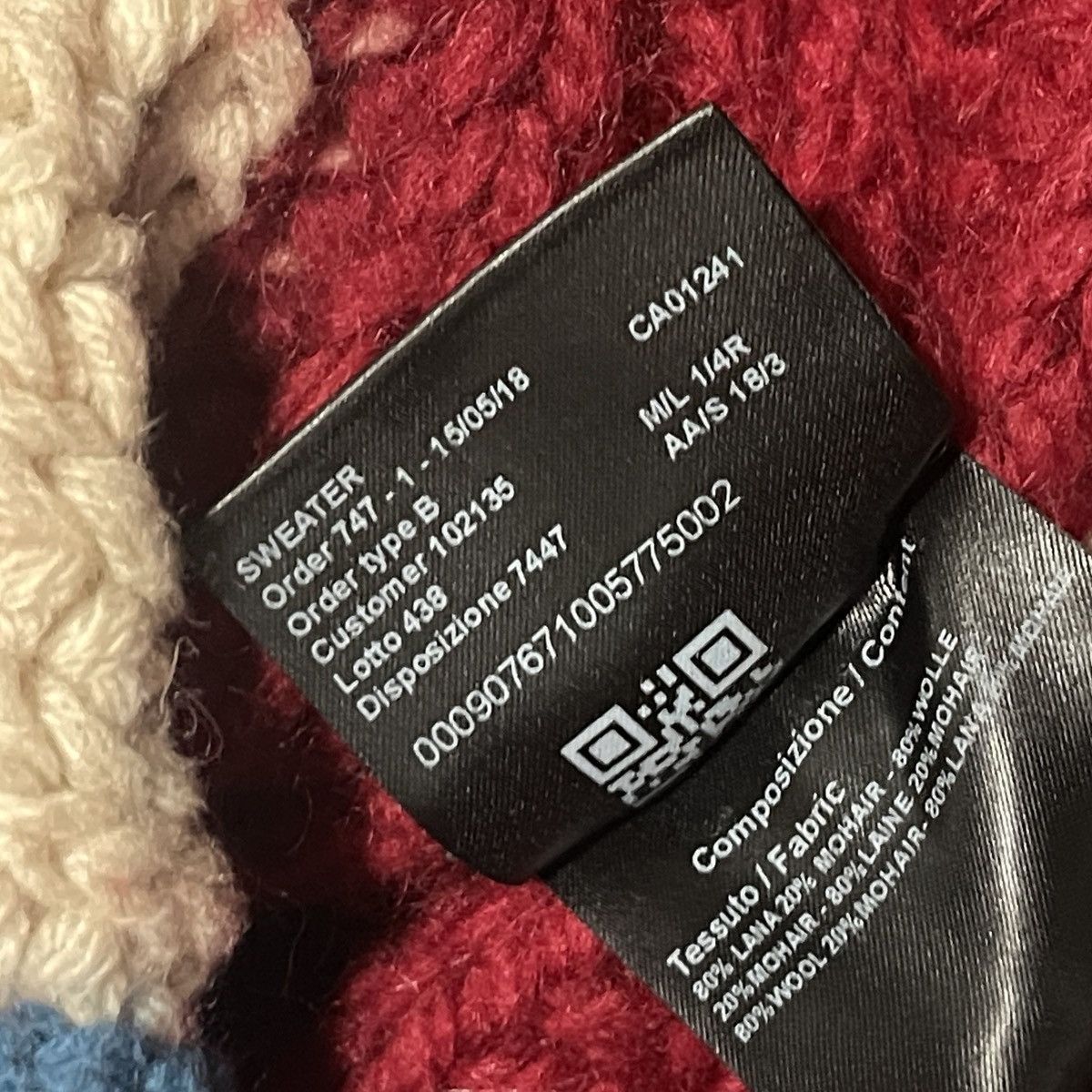 Calvin Klein 205W39NYC CALVIN KLEIN 205W39 NYC Oversized Sweater Size US XS / EU 42 / 0 - 5 Thumbnail