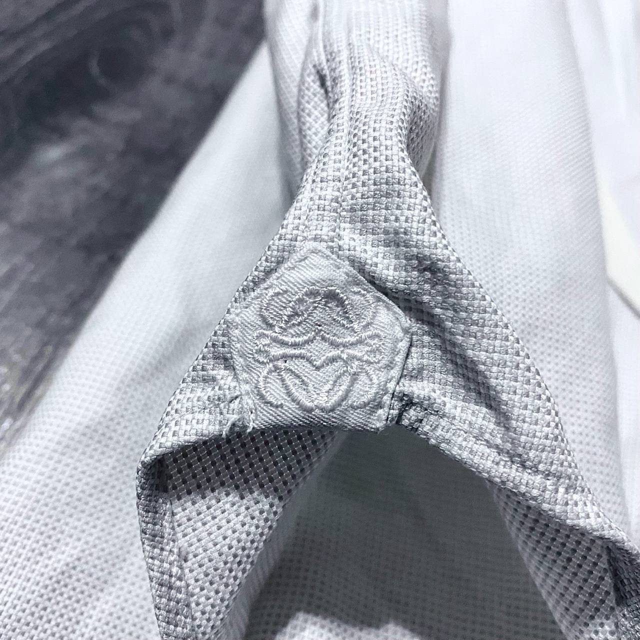 Loewe Loewe White Checkered Plaid Long Sleeve Casual Formal Shirt Size US M / EU 48-50 / 2 - 10 Thumbnail